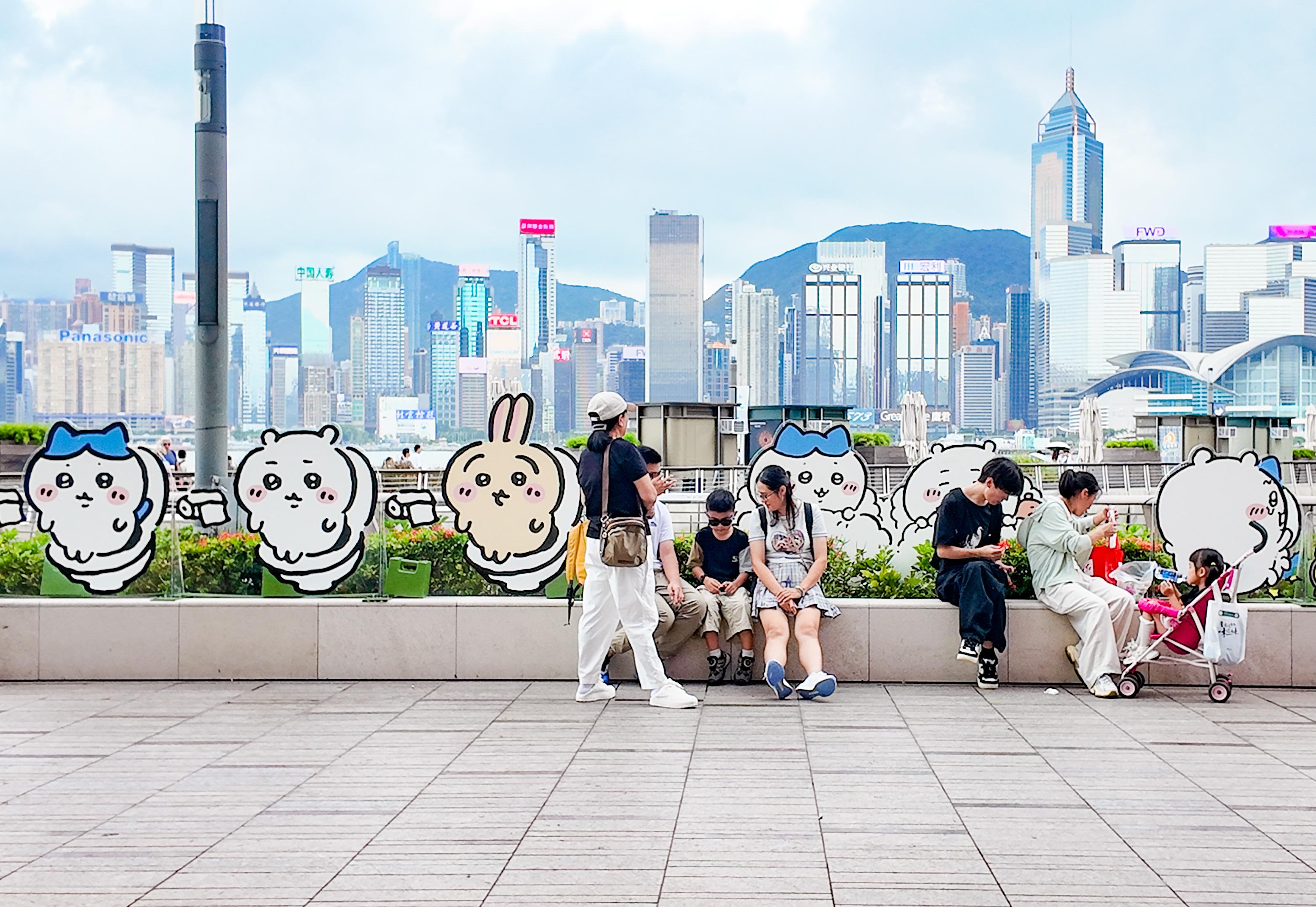 CHIIKAWA DAYS大型特展8月1日至8月24日在尖沙咀舉行。(中通社)