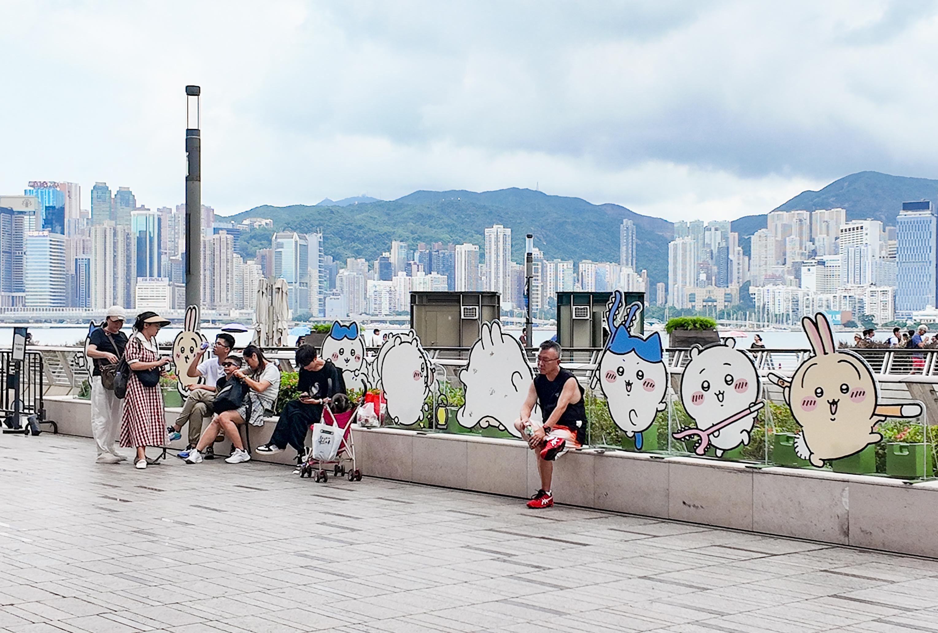 CHIIKAWA DAYS大型特展8月1日至8月24日在尖沙咀舉行。(中通社)