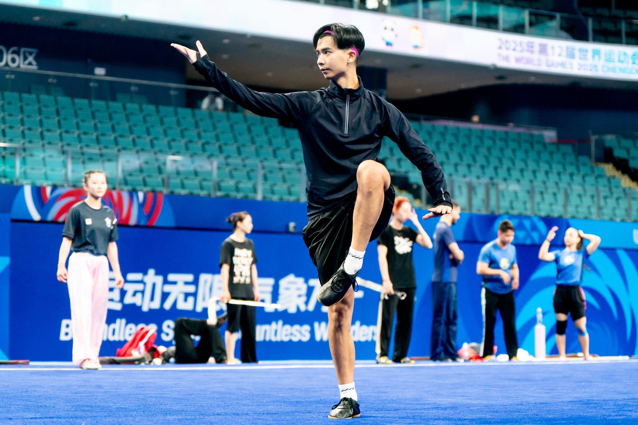 成都世界運動會,武術楊頌熹為香港再添一金(相片由港協暨奧委會提供)