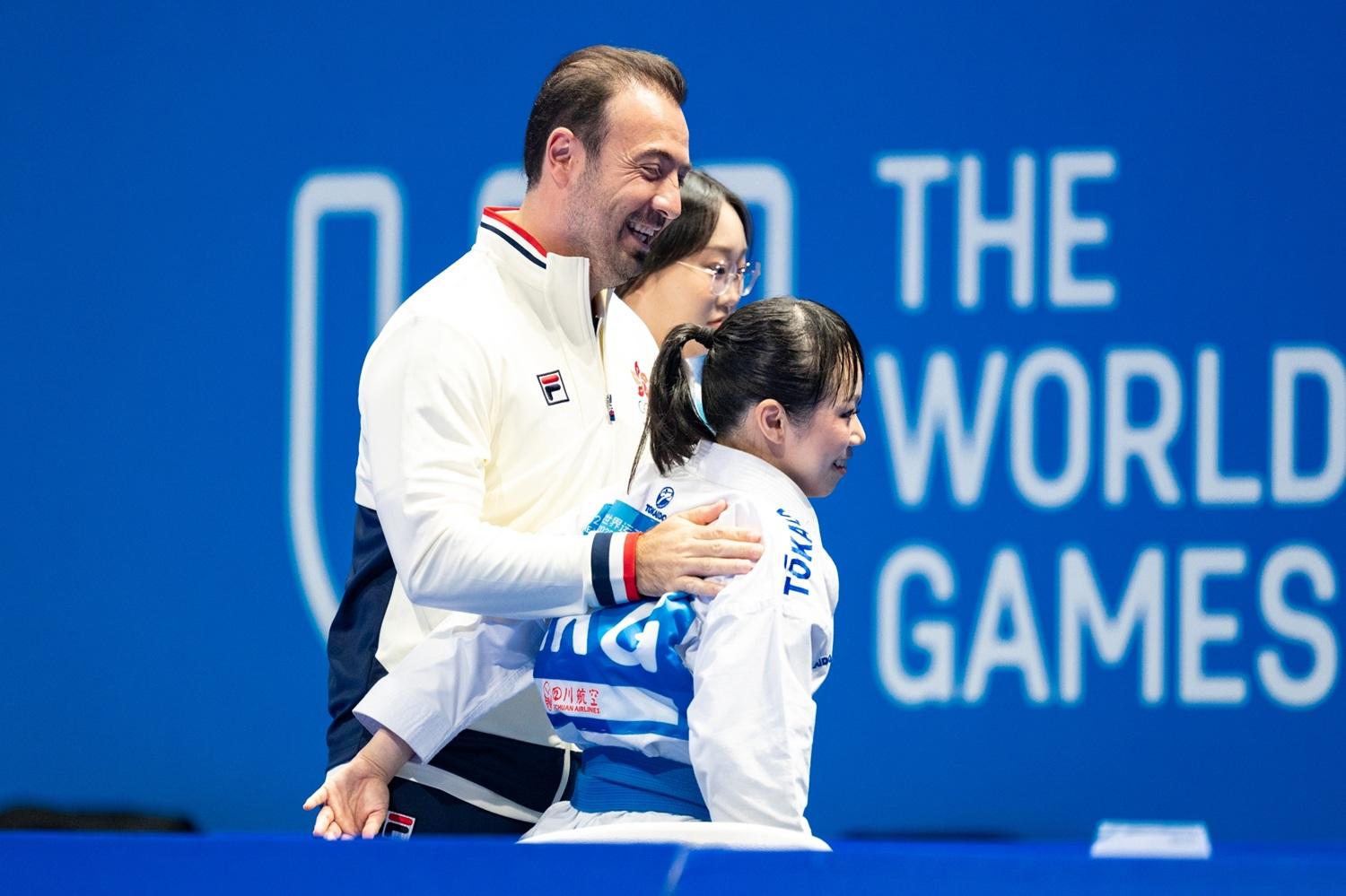 劉慕裳在世界運動會晉身決賽。(港協暨奧委會提供圖片)