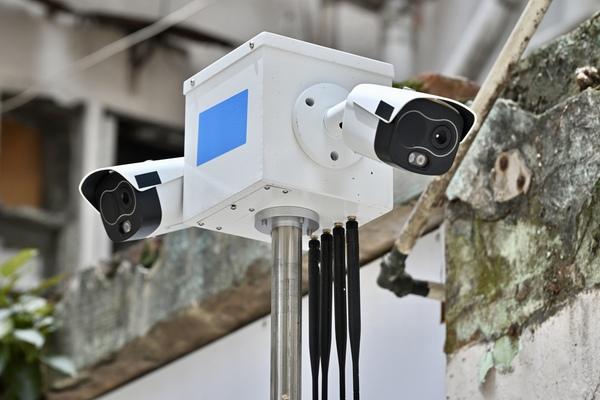 熱能探測攝錄機可追蹤老鼠出沒時間。(政府新聞處)