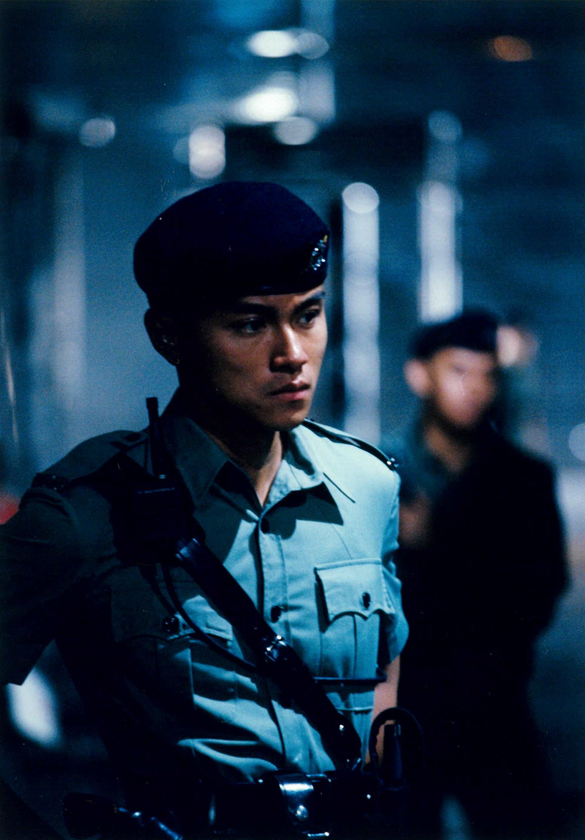 黃浩然在電影《PTU》演的角色,令人留下深刻印象。