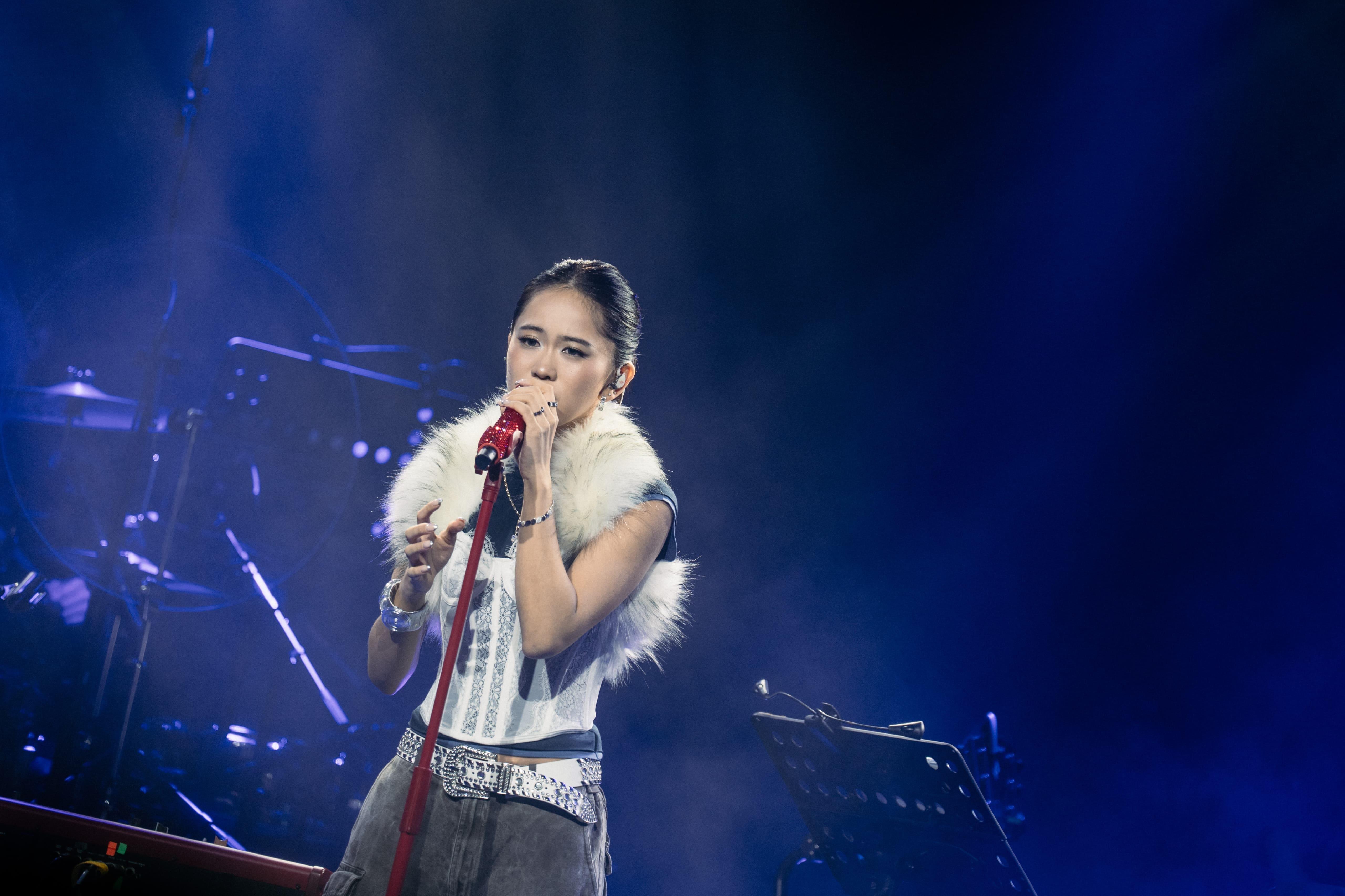 張天穎日前正日生日舉行入行以來首個個人演唱會《張天穎本故事不純屬虛構 演唱會2025》