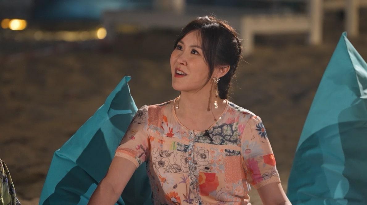 Moon分享自己當年參選港姐舊事感觸得眼泛淚光。