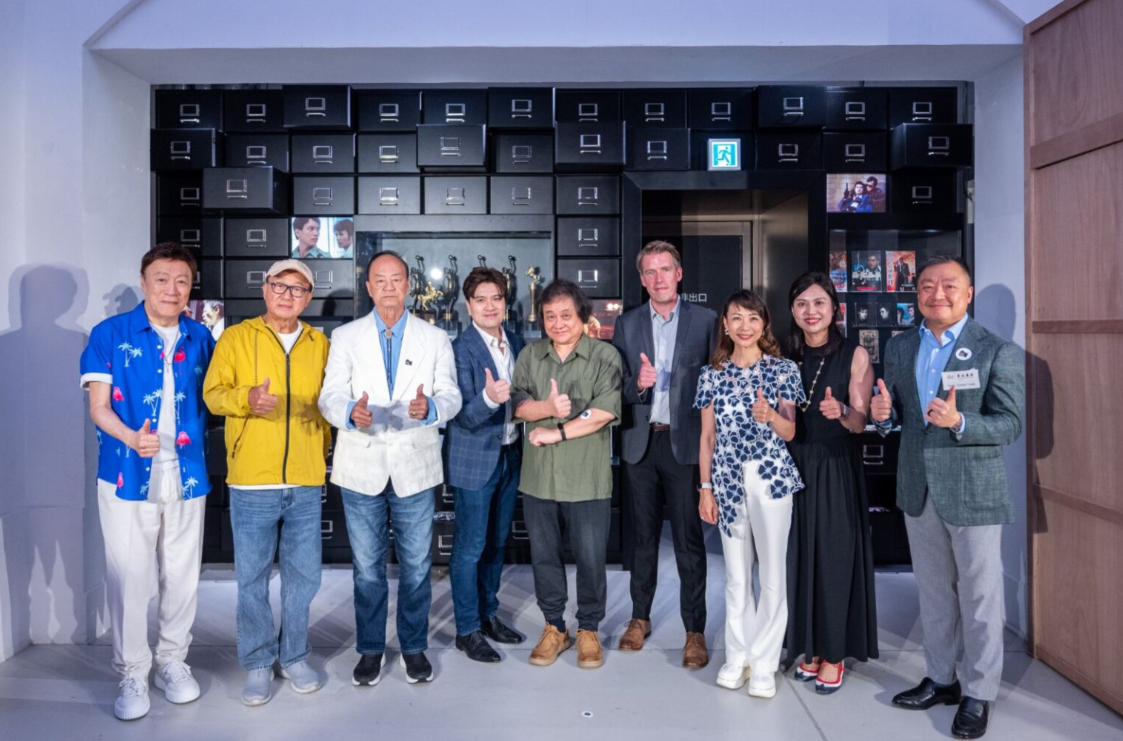 「光影邊緣—香港電影的臥底世界」開幕酒會獲陳欣健、狄龍、許冠文得等到場支持。