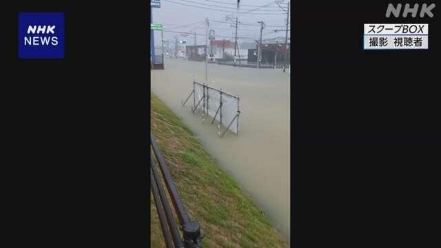 福岡縣和山口縣暴雨,山陽新幹線全天停駛。