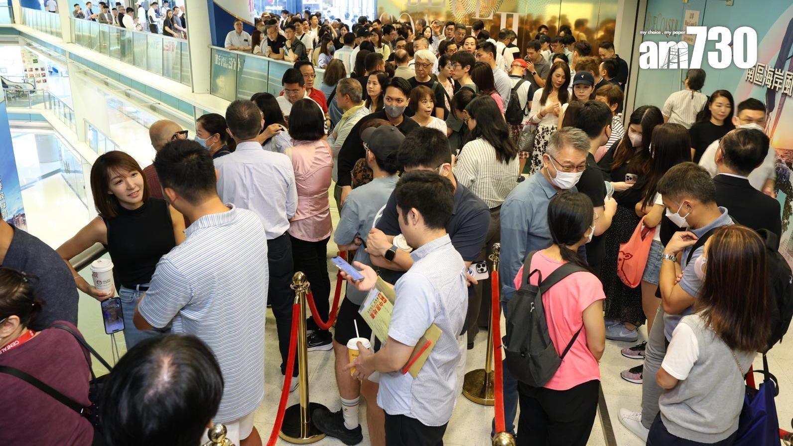 Blue Coast II單日沽74伙 套現逾10億 四房戶「雙破頂」售出|黃竹坑新盤