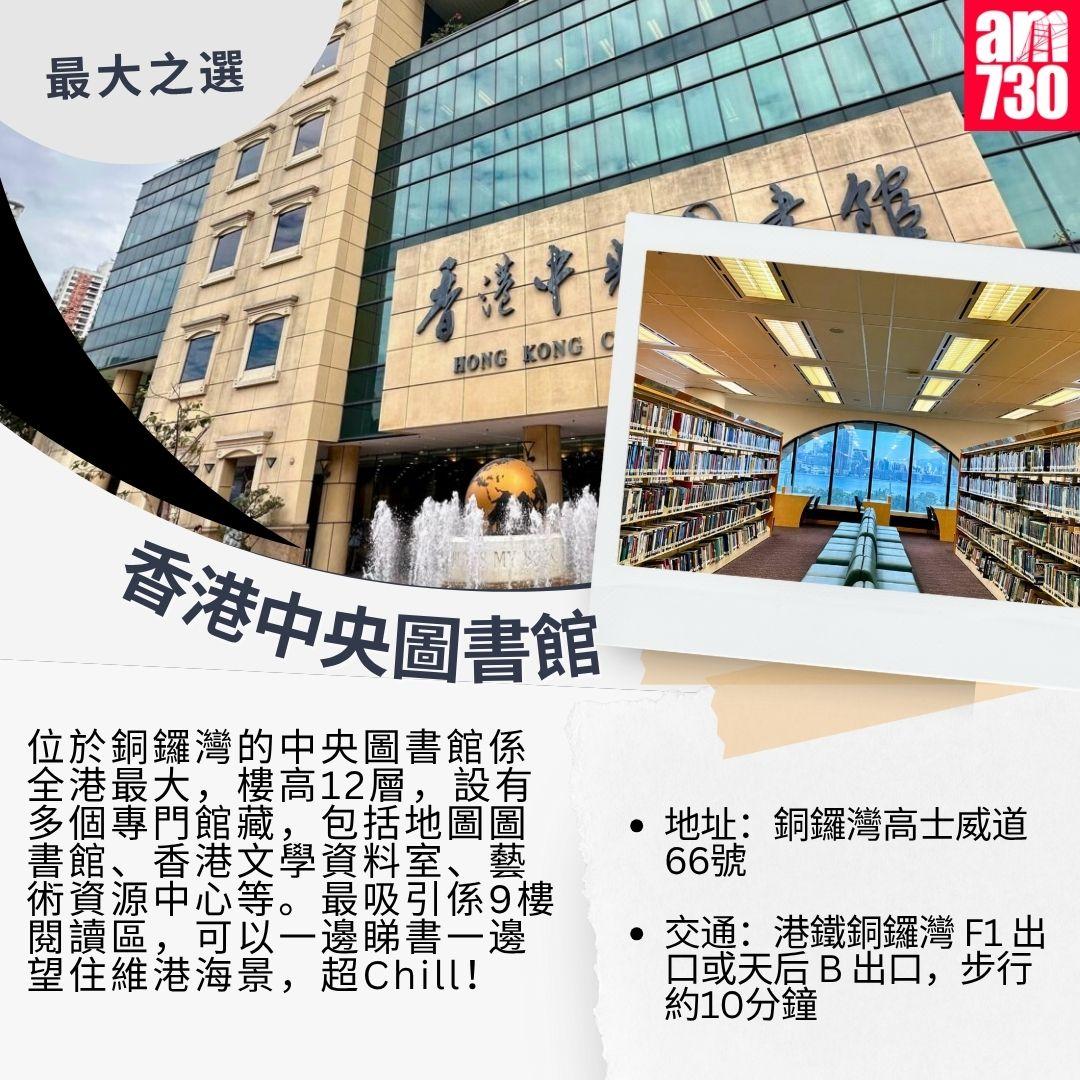 香港圖書館|盤點四大特色圖書館