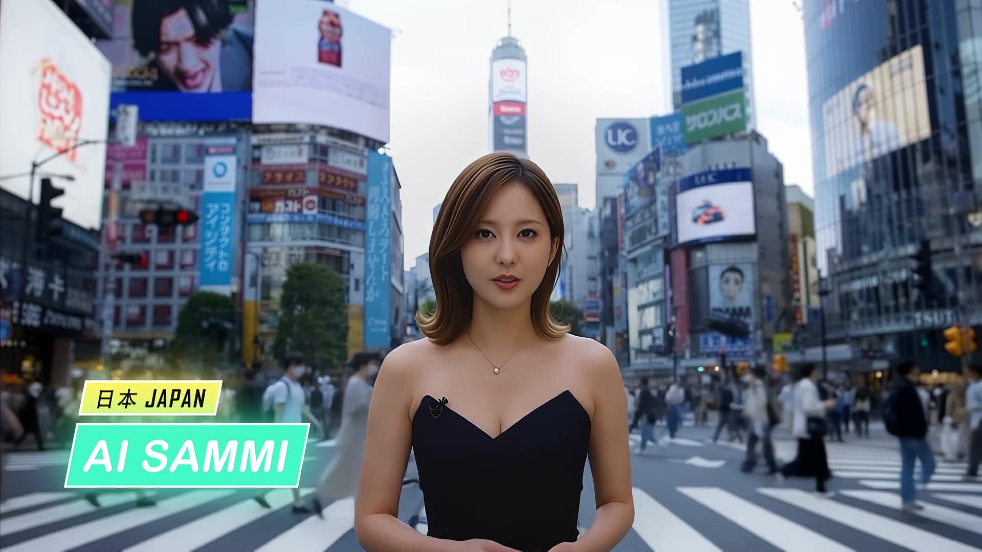 「健康女神」AI Sammi頭兩集會先後喺日本同埋澳洲為大家報道當地嘅健康新聞。