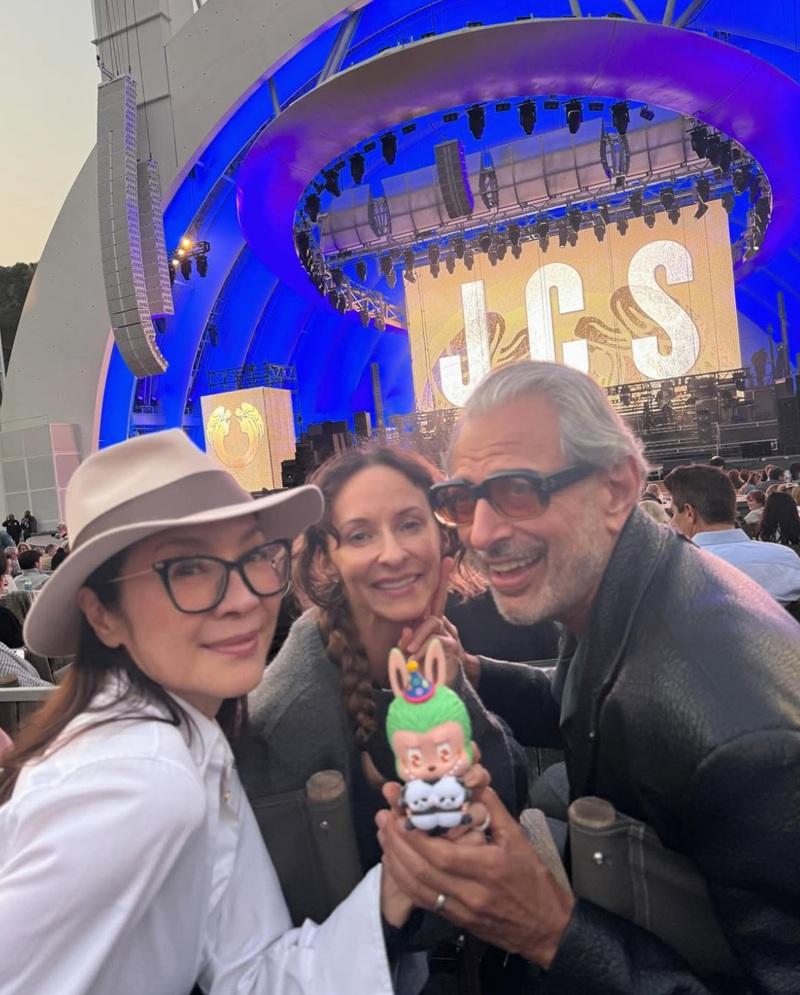 在《魔法壞女巫》合作的謝夫高拔林也有捧場。