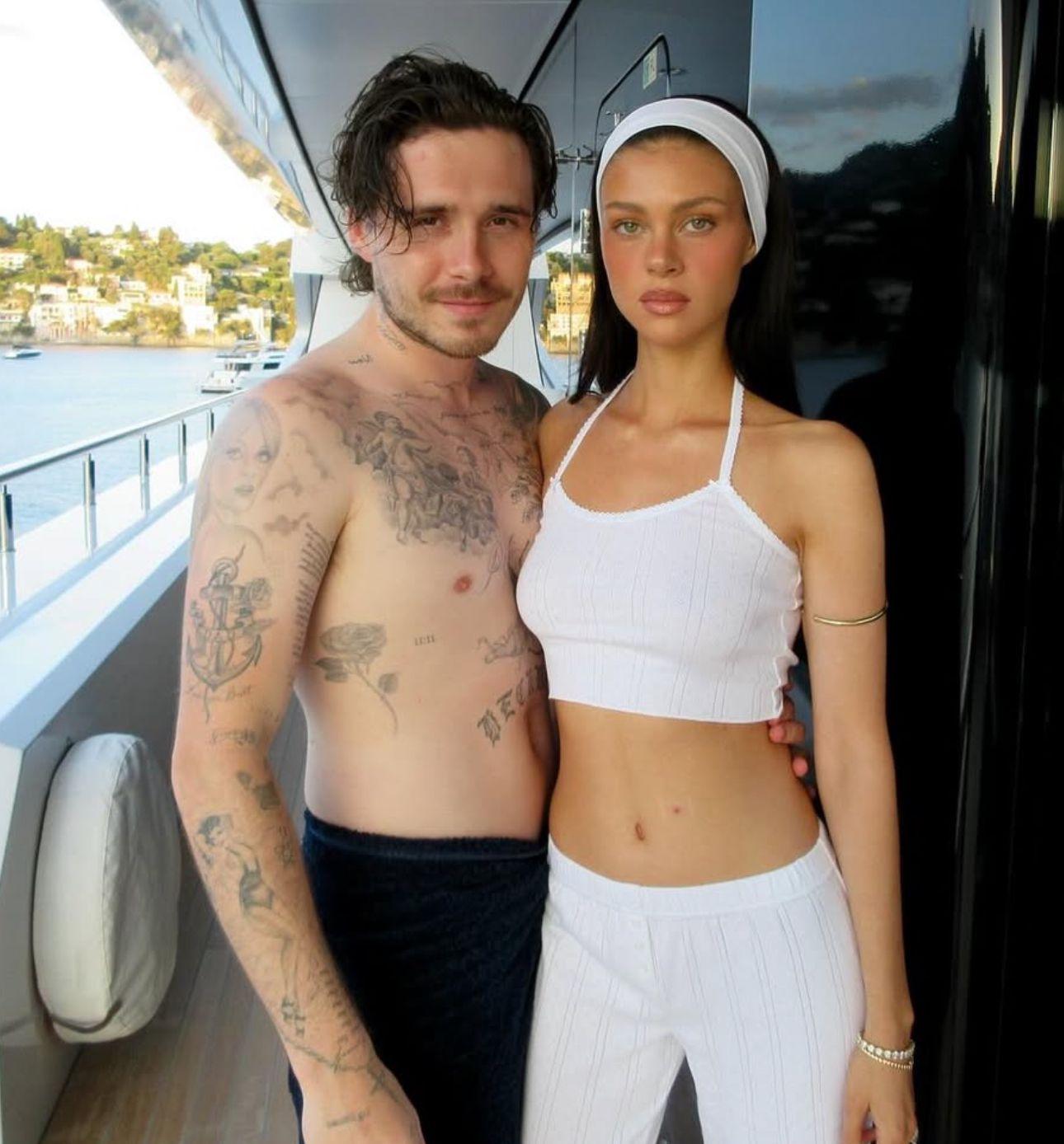 Brooklyn與其妻Nicola Peltz跟碧咸一家漸行漸遠。