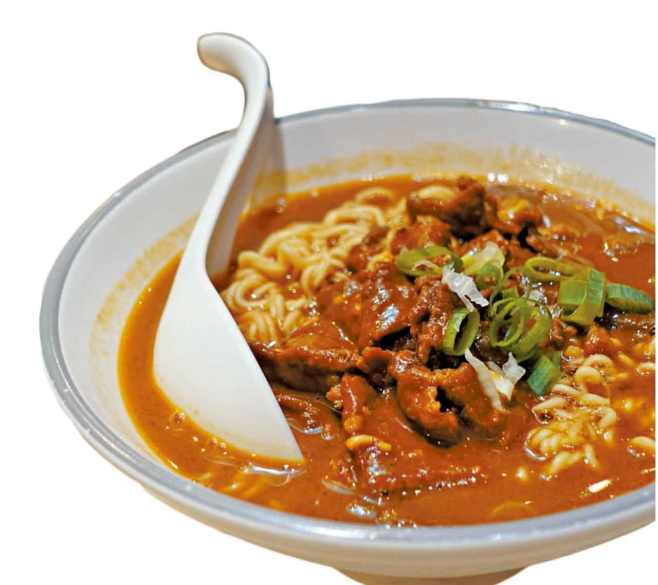 麵湯濃度像食沙爹牛肉火鍋。