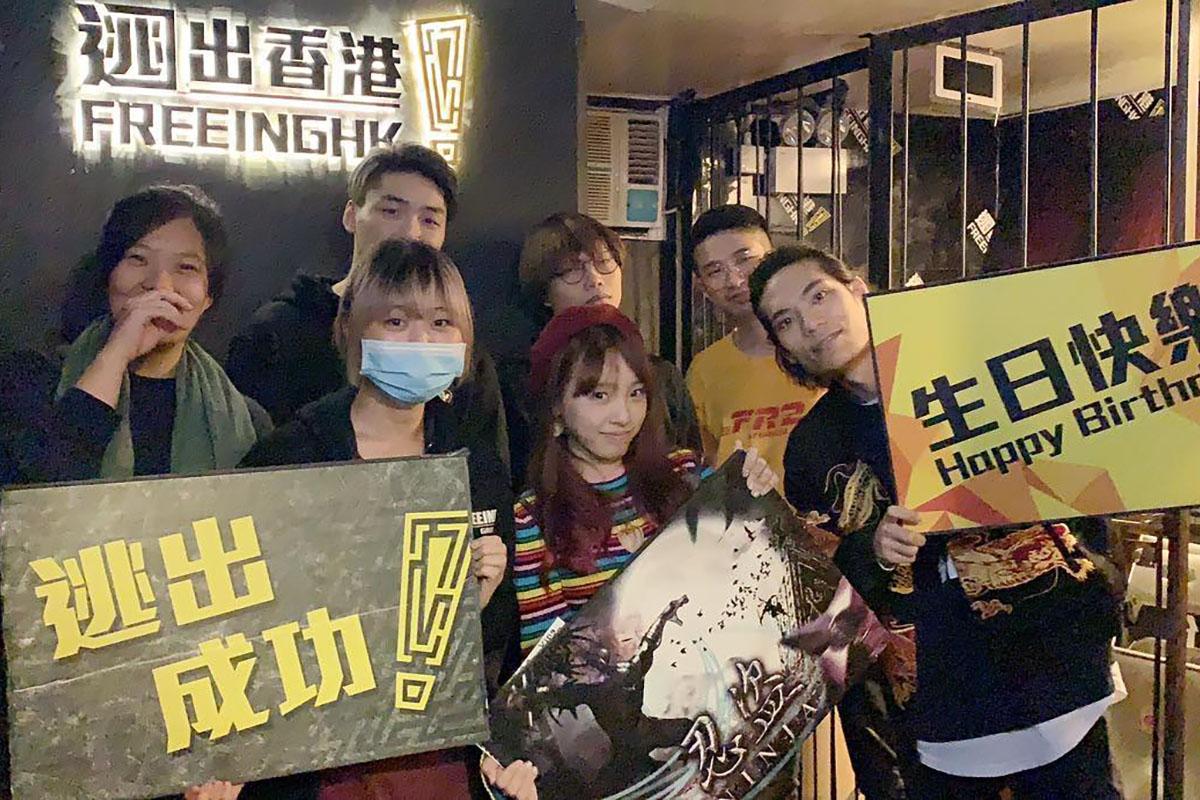 密室逃脫曾在本港掀起熱潮。(FB專頁「《逃出香港!》- 香港首家真人密室逃脫遊戲」圖片)