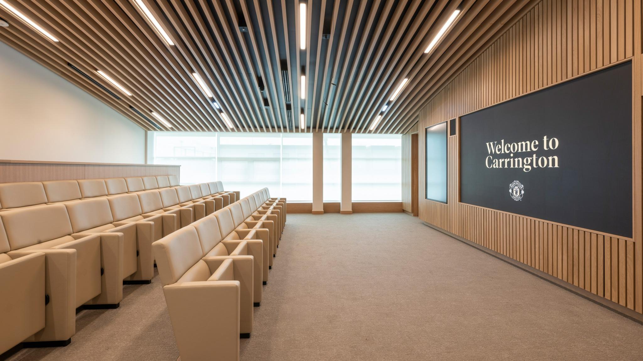 英超|曼聯卡靈頓訓練基地(Carrington Training Centre)大翻新。(曼聯FB)