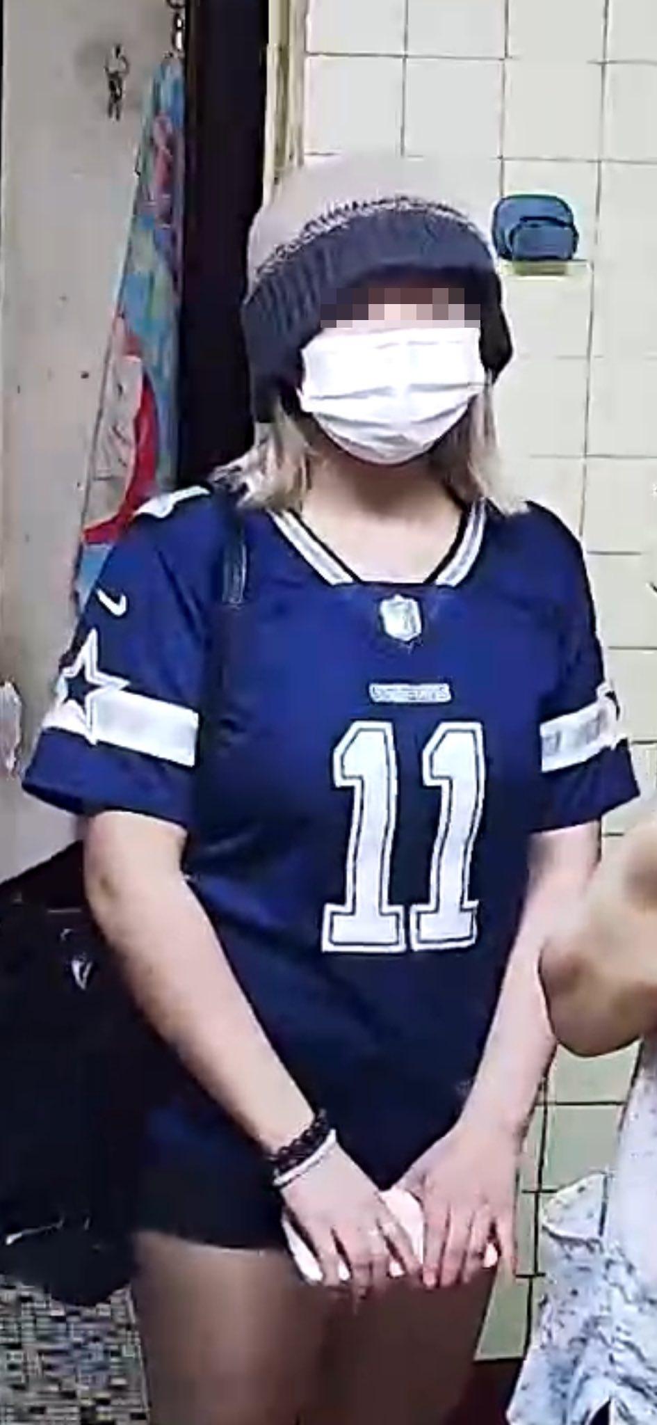 該名女子上門「收取」4萬元。(FB Ken Ng@「 香港失物報失及認領群組 」)