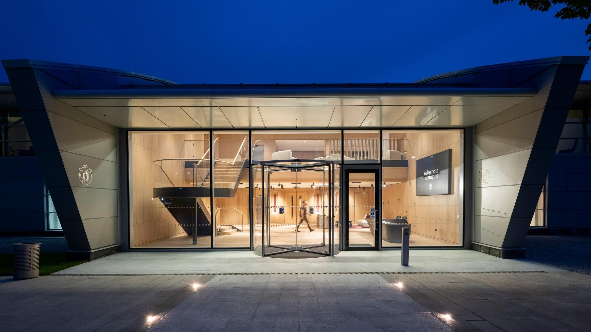 英超|曼聯卡靈頓訓練基地(Carrington Training Centre)。(曼聯FB)