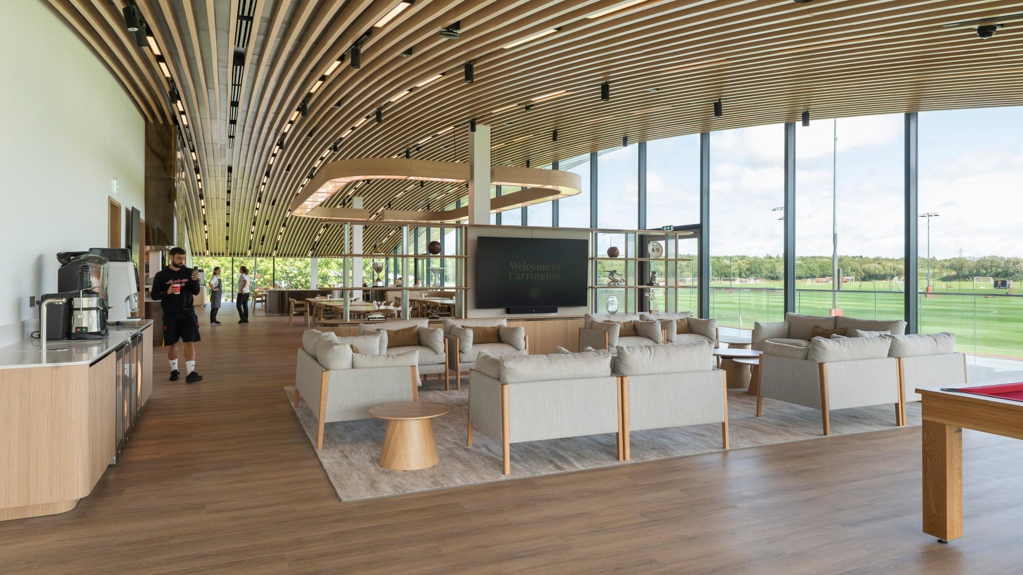 英超|曼聯卡靈頓訓練基地(Carrington Training Centre)。(曼聯FB)