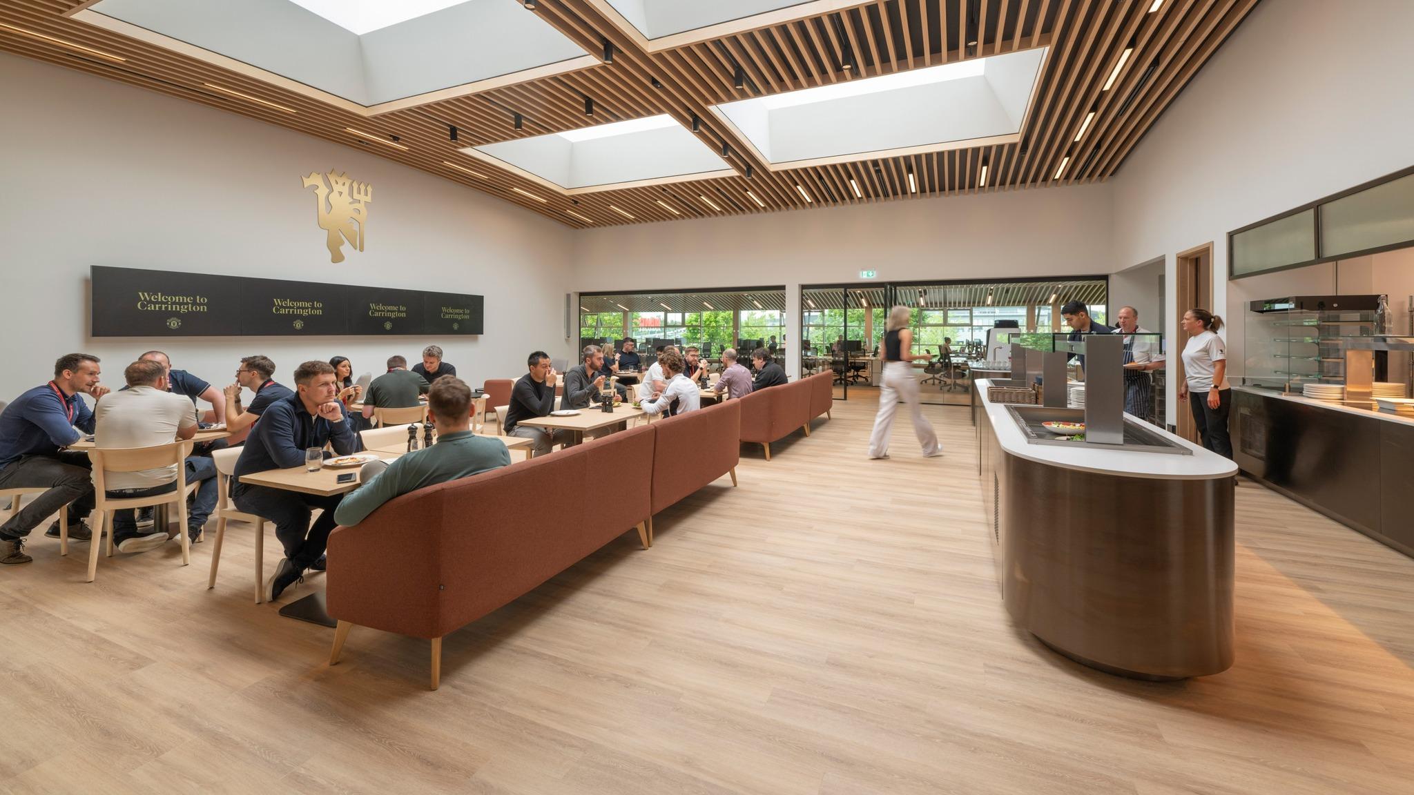 英超|曼聯卡靈頓訓練基地(Carrington Training Centre)。(曼聯FB)