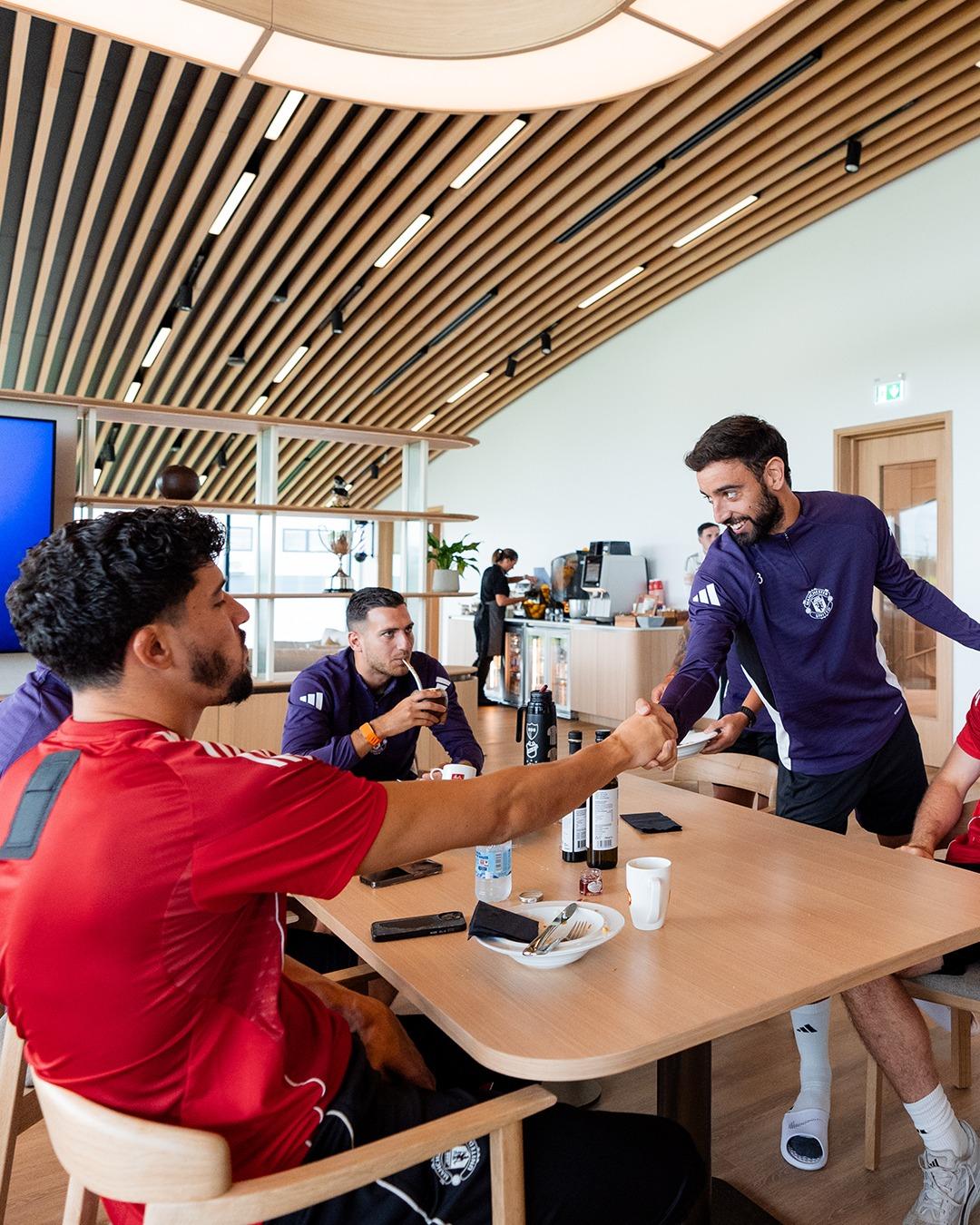 英超|曼聯卡靈頓訓練基地(Carrington Training Centre)。(曼聯FB)