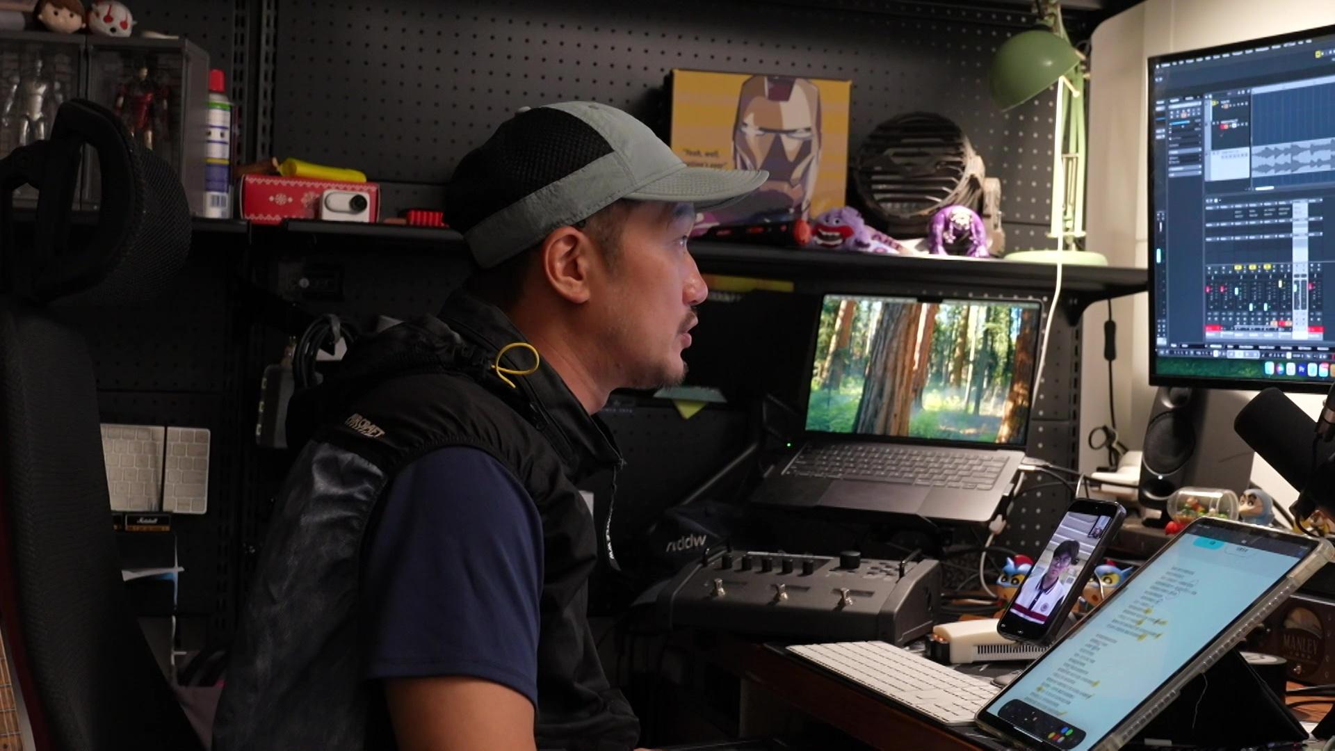 在上廣州前,Deep面對面親授趙一霖。