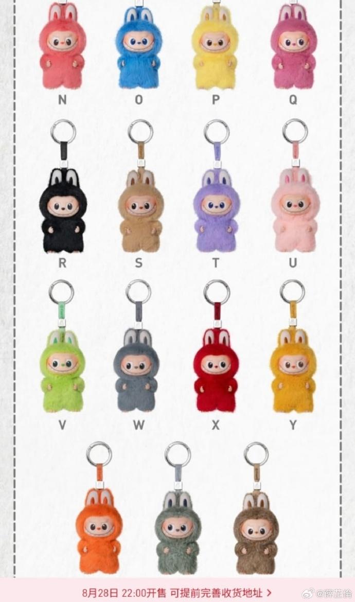 Mini Labubu盲盒系列「THE MONSTERS 心底密碼」