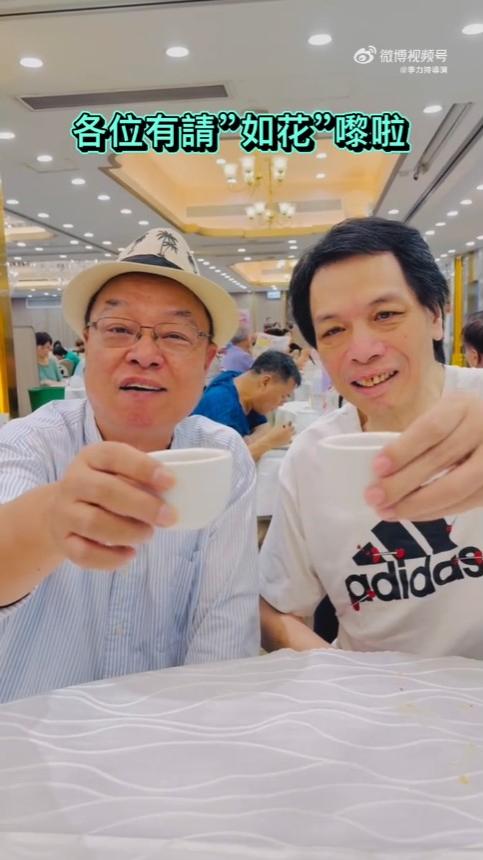 導演李力持於上月底在社交平台分享日前與李健仁茶聚見面的短片。