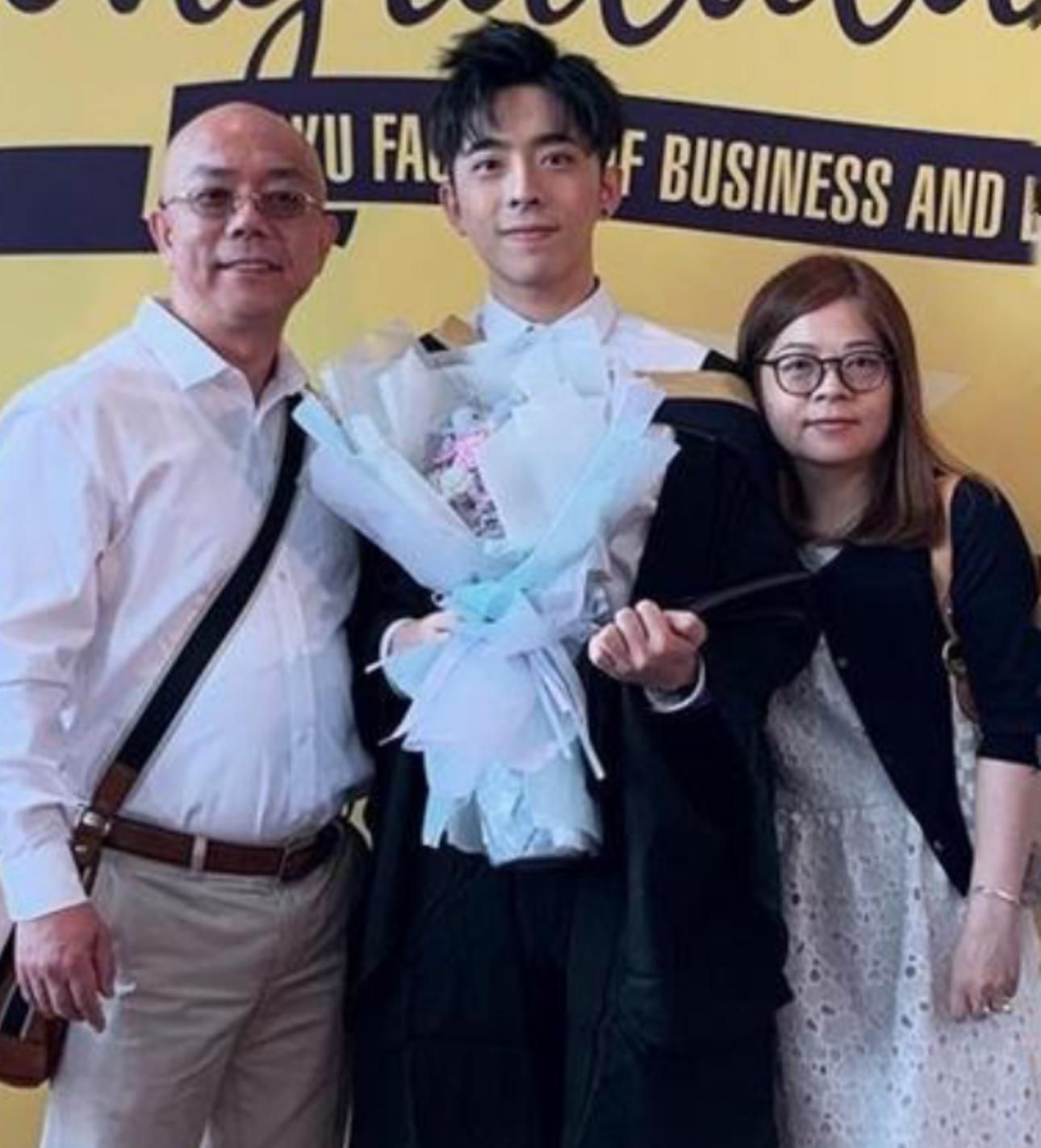 Edan一家人感情深厚。