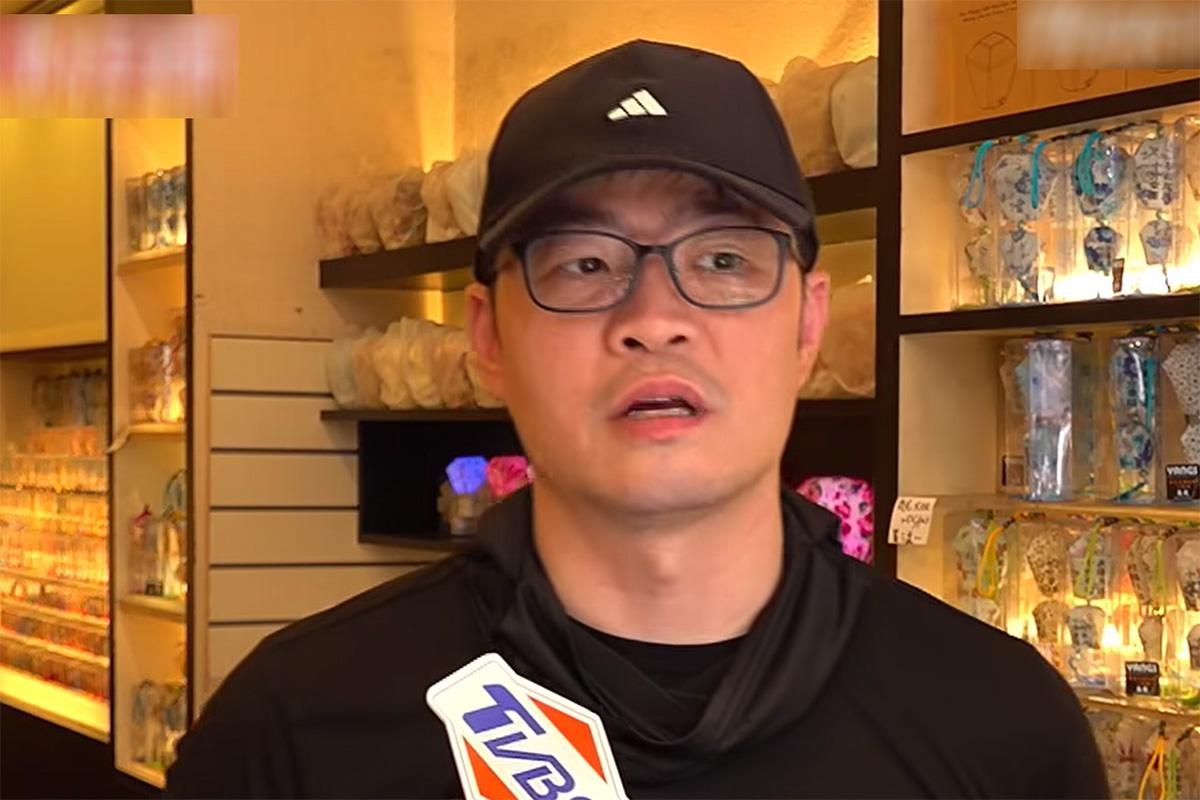 有平溪天燈商戶坦言,如果旅客不能在該處拍照,只會使到訪遊客量減少。(TVBS截圖)