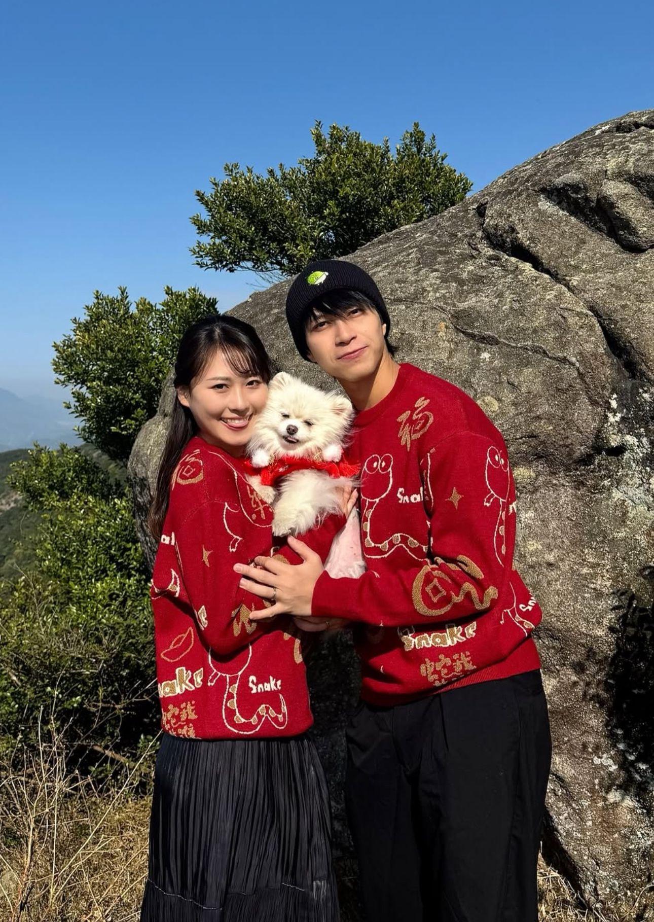 四年前娶得日本嬌妻的坤哥羨煞不少港男。