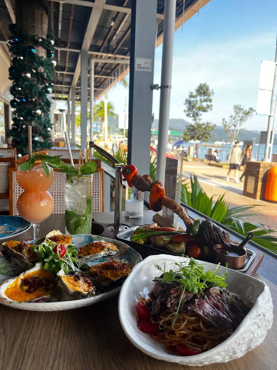 海龜餐廳食客可一邊用餐一邊欣賞海景。(OpenRice圖片)