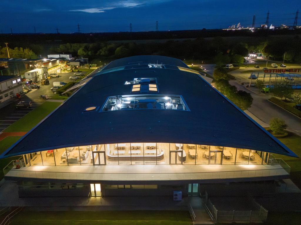 英超|曼聯卡靈頓訓練基地(Carrington Training Centre)。(美聯社)