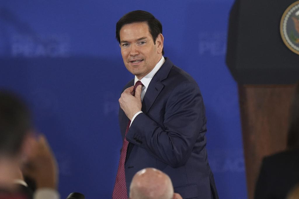 傳媒指,魯比奧藉取消問題學生簽證來討好特朗普的右翼支持者。(美聯社)