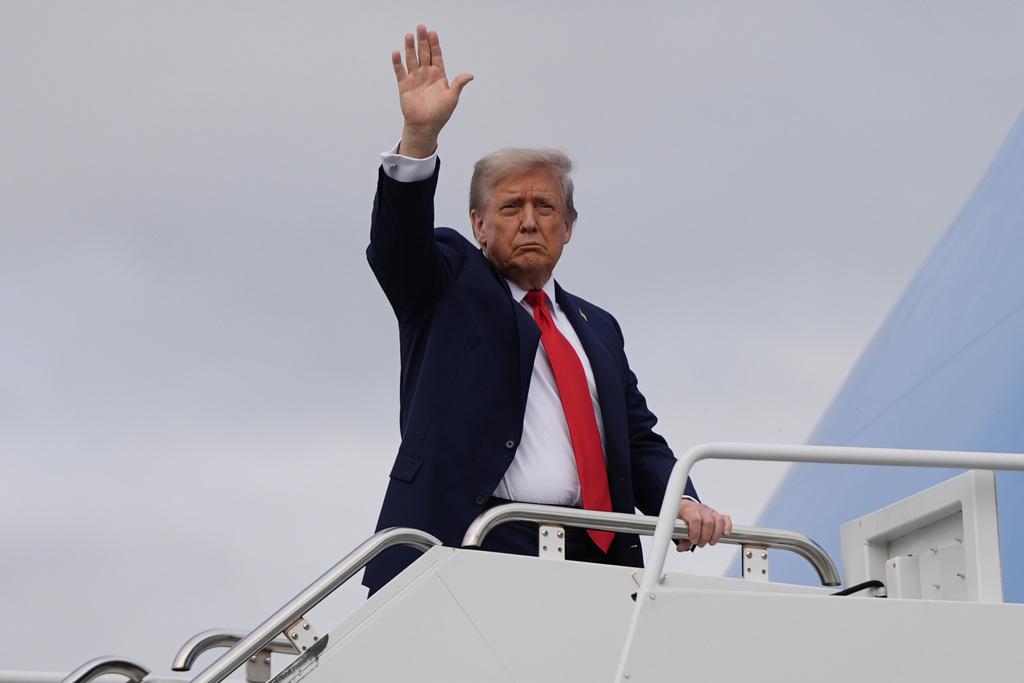 美國總統特朗普。(AP)