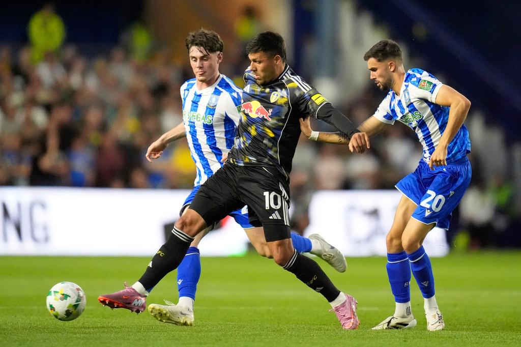 列斯聯聯賽盃賽和錫周三1:1,12碼不敵對手。(美聯社)