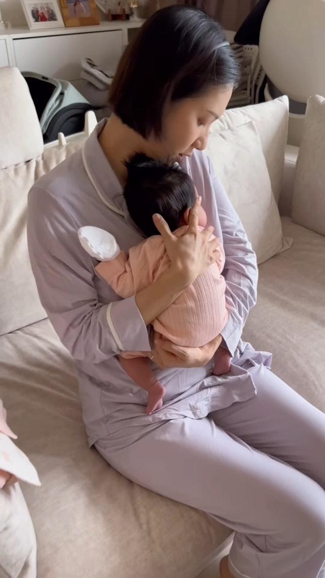 Grace今年5月報喜。