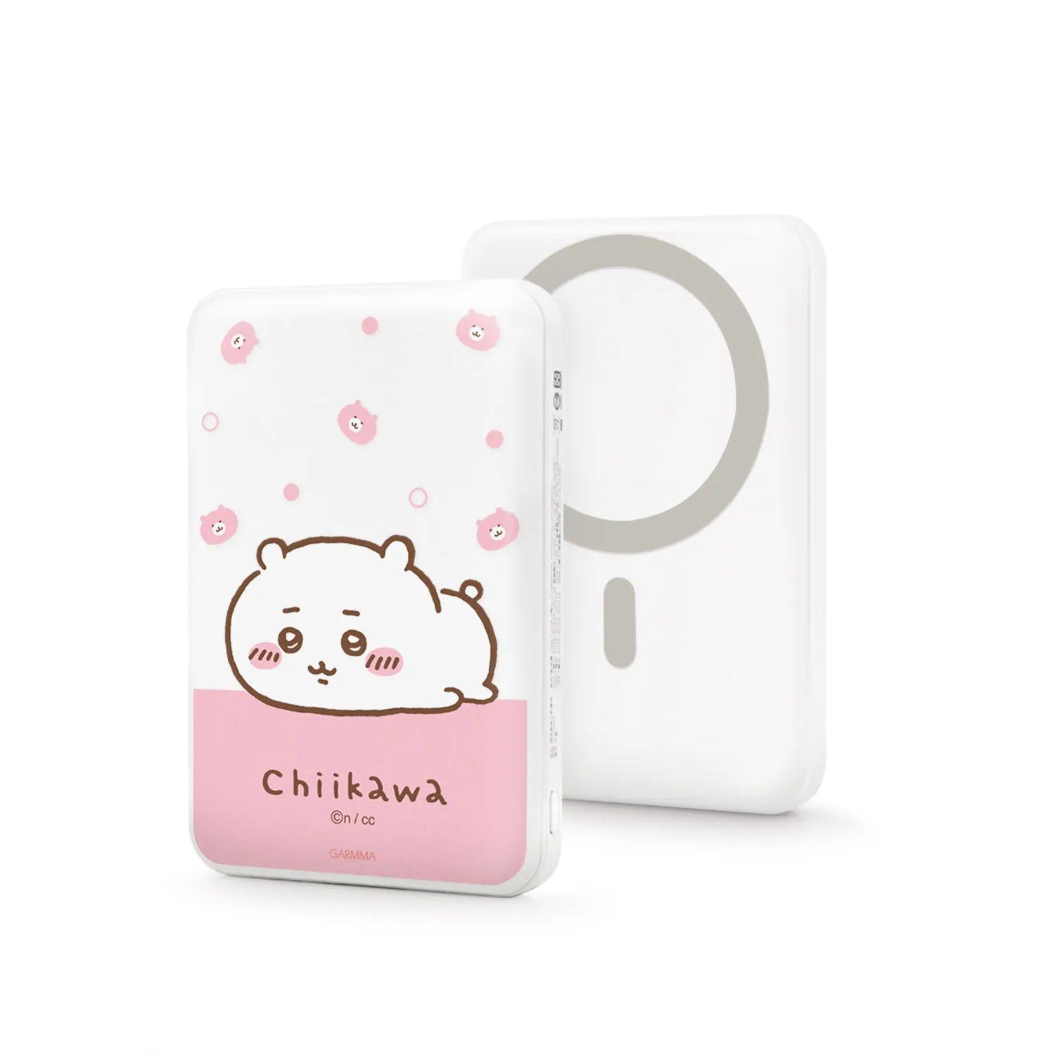 GARMMA - 磁吸無線行動電源 10000mAh - 兔兔/小八貓/小桃鼠/ Chiikawa 吉伊 預購價:$348