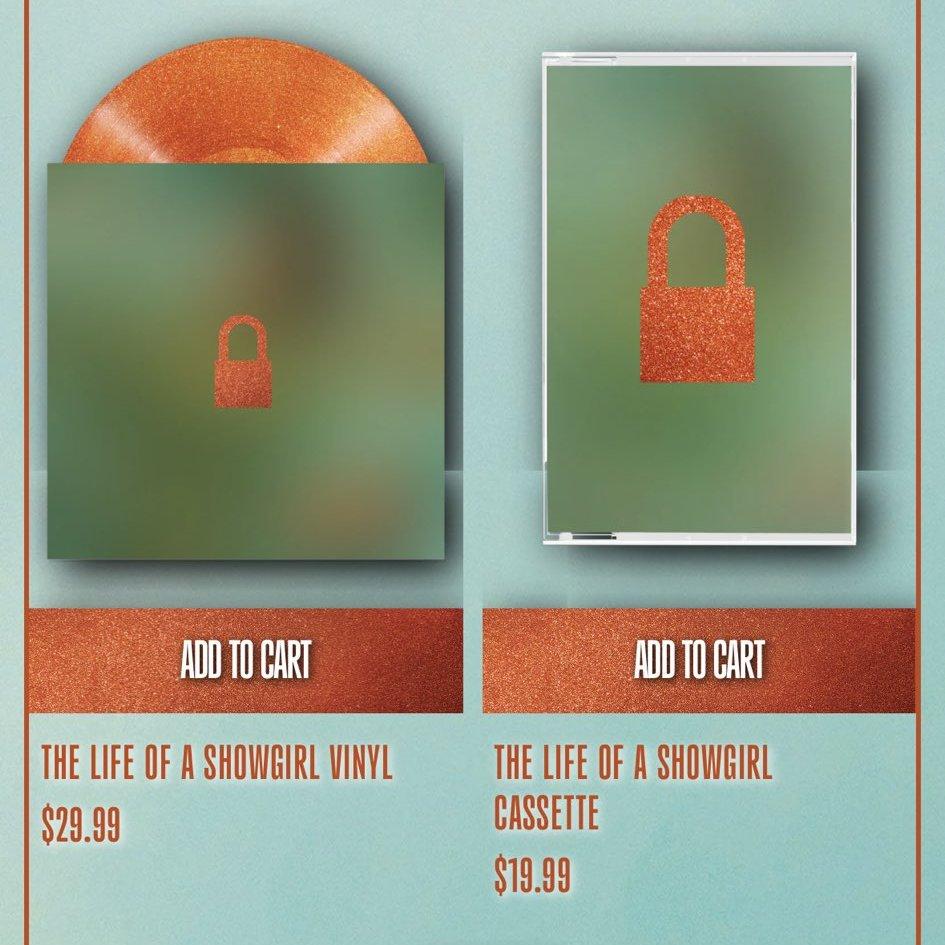 《The Life of a Showgirl》在Taylor Swift的官網開始接受預訂。