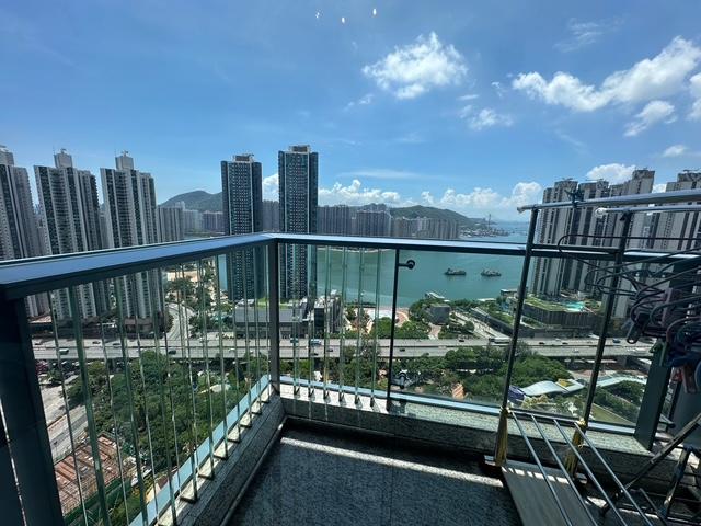 單位設有露台,日常晾曬方便。(代理提供)