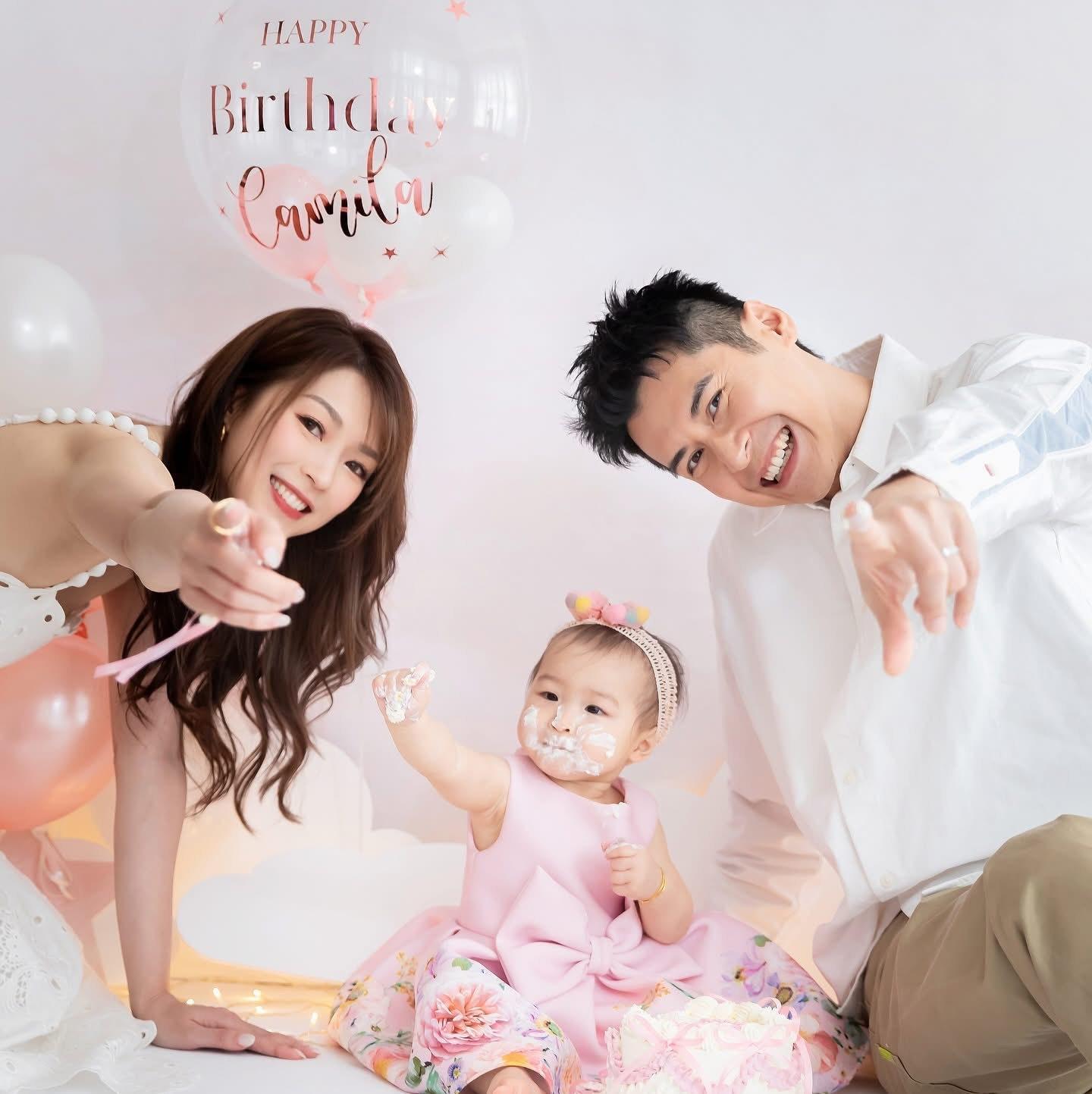 連詩雅2023年結婚,去年7月誕下女兒Camila。