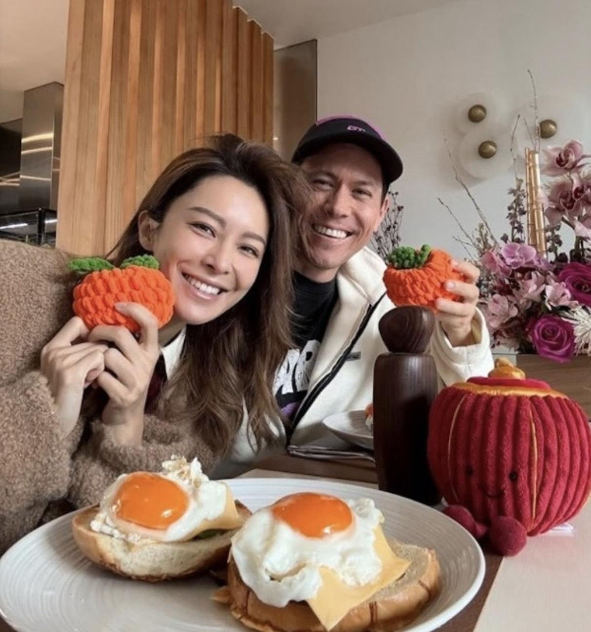 張曦雯與加拿大混血男友Mark Brunyez已和平分手。