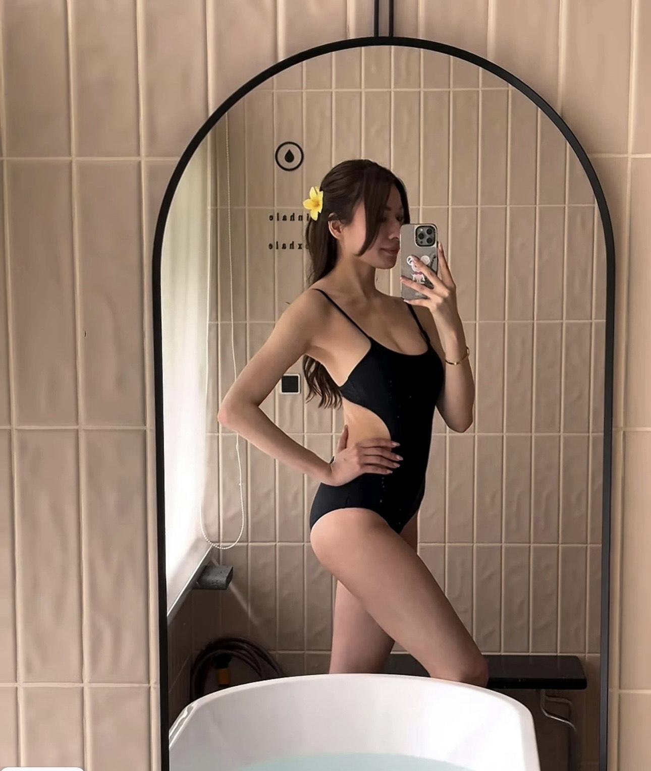 林鈺洧日前在社交網大曬弗爆身材。