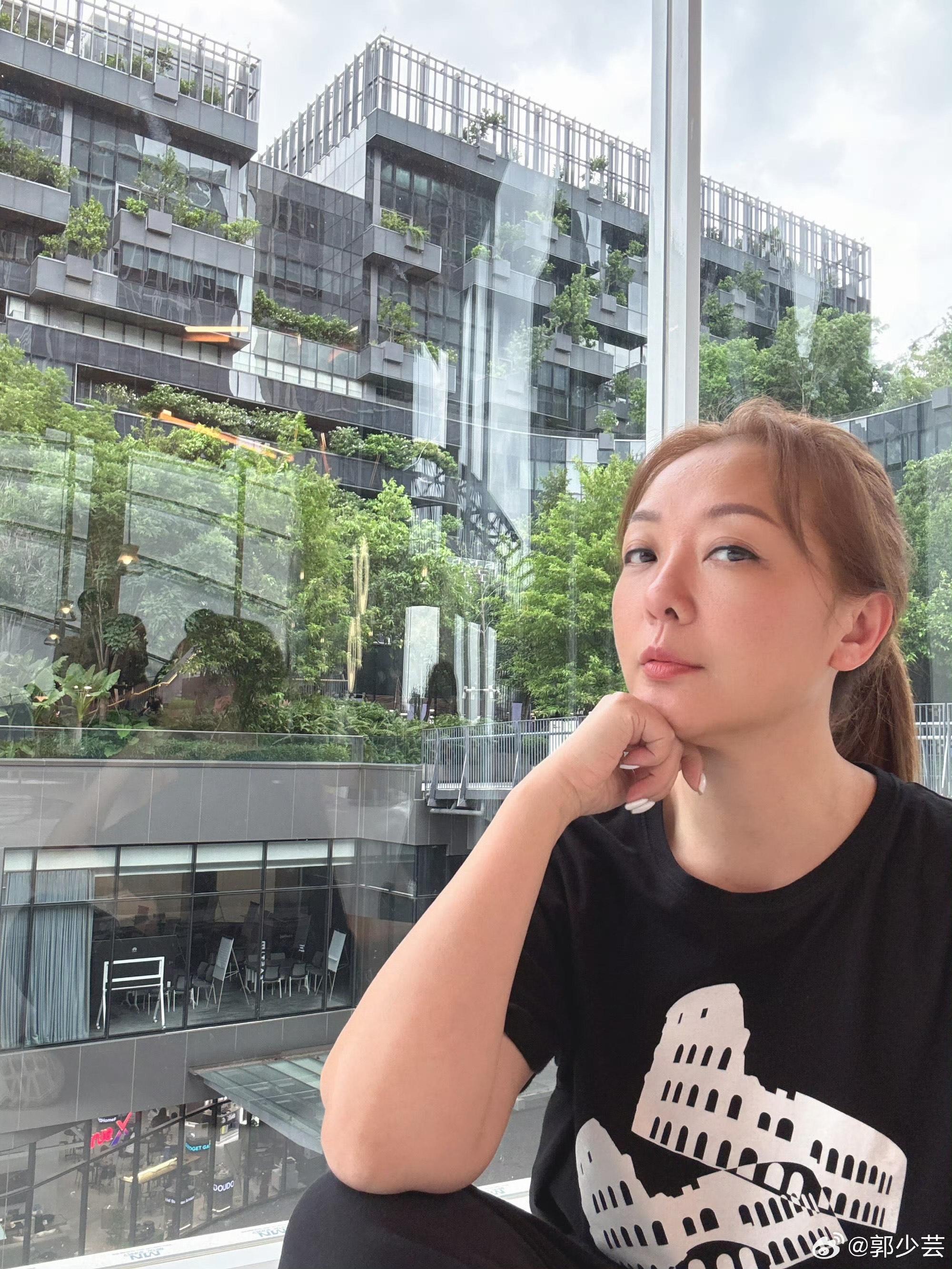 林漪娸直認與郭少芸「冇太多兩句」。