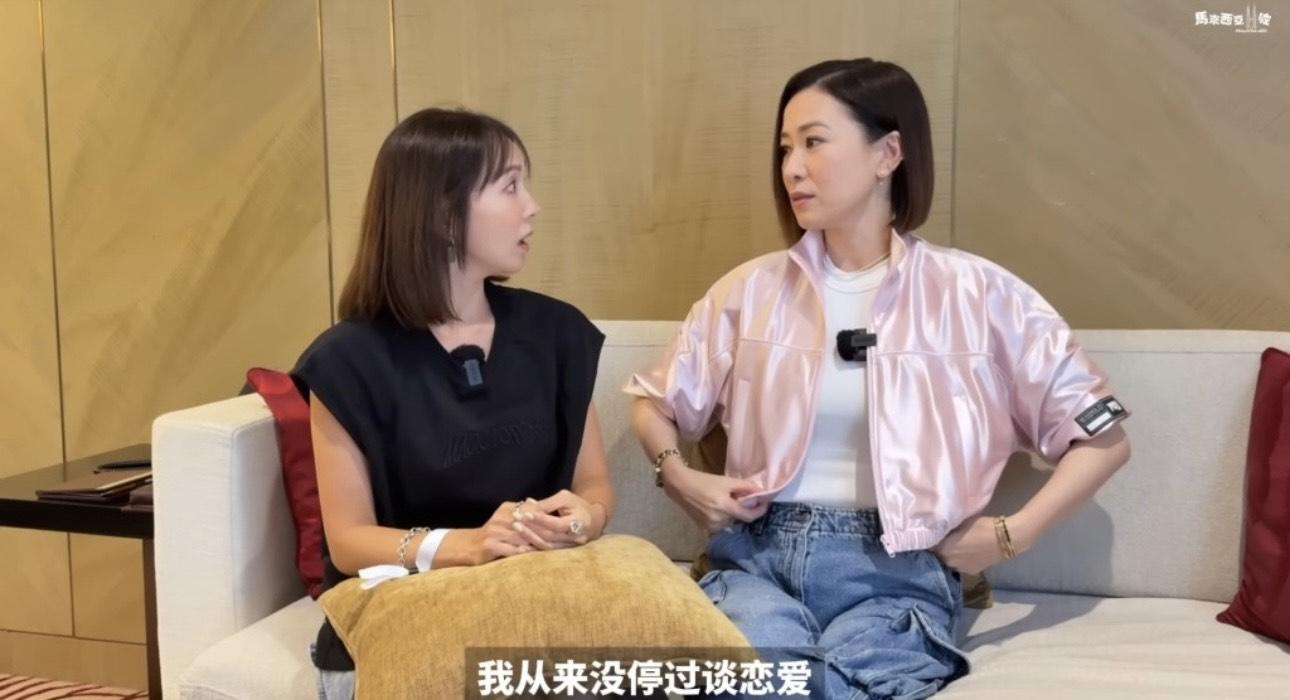 佘詩曼表示不當演員可能想做媽媽 。