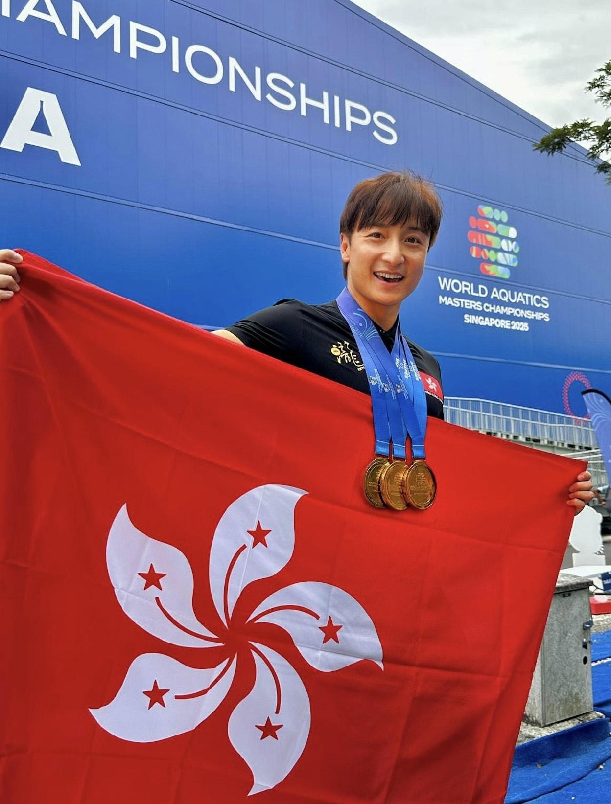 方力申參加完第一項比賽後,一度要去廣西演出,再趕回新加坡比賽。