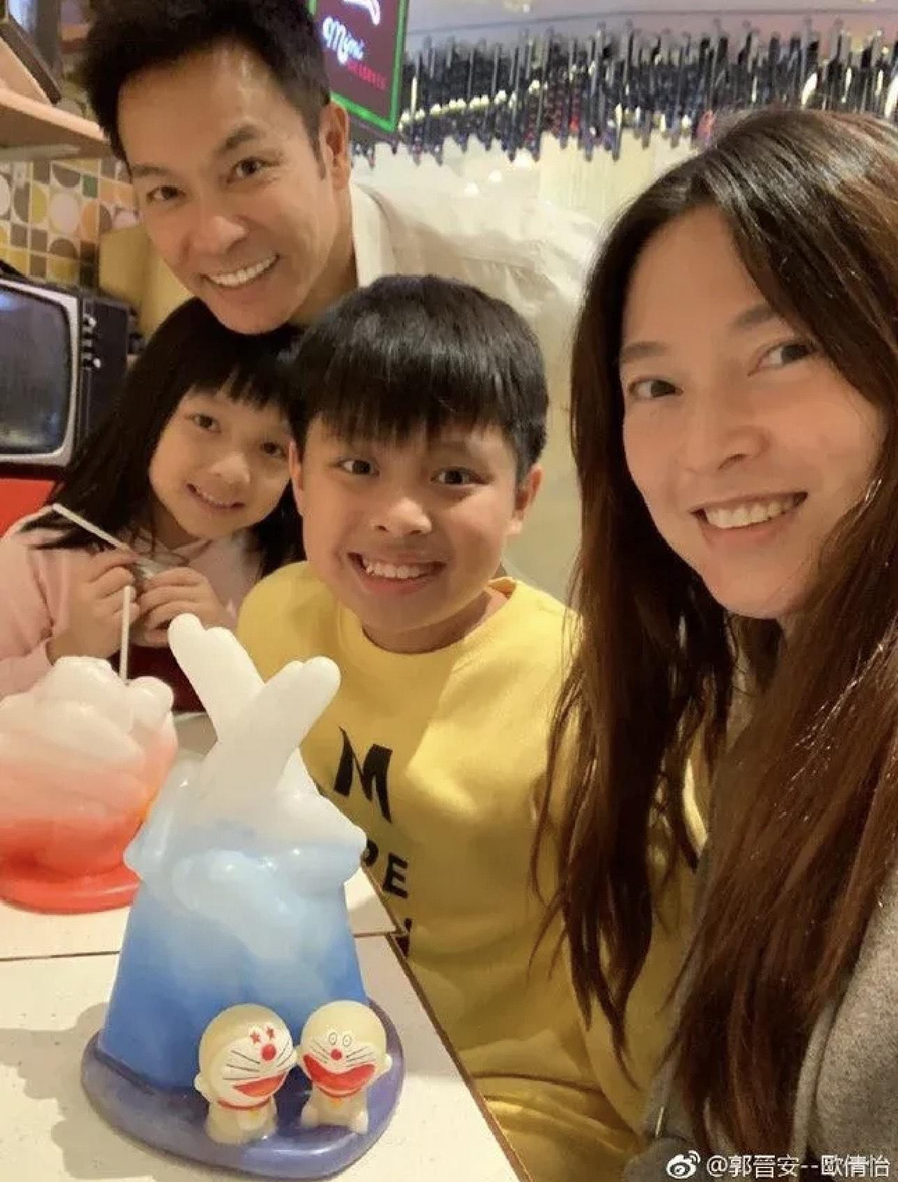 歐倩怡與郭晉安去年5月突然宣布離婚,結束18年婚姻。