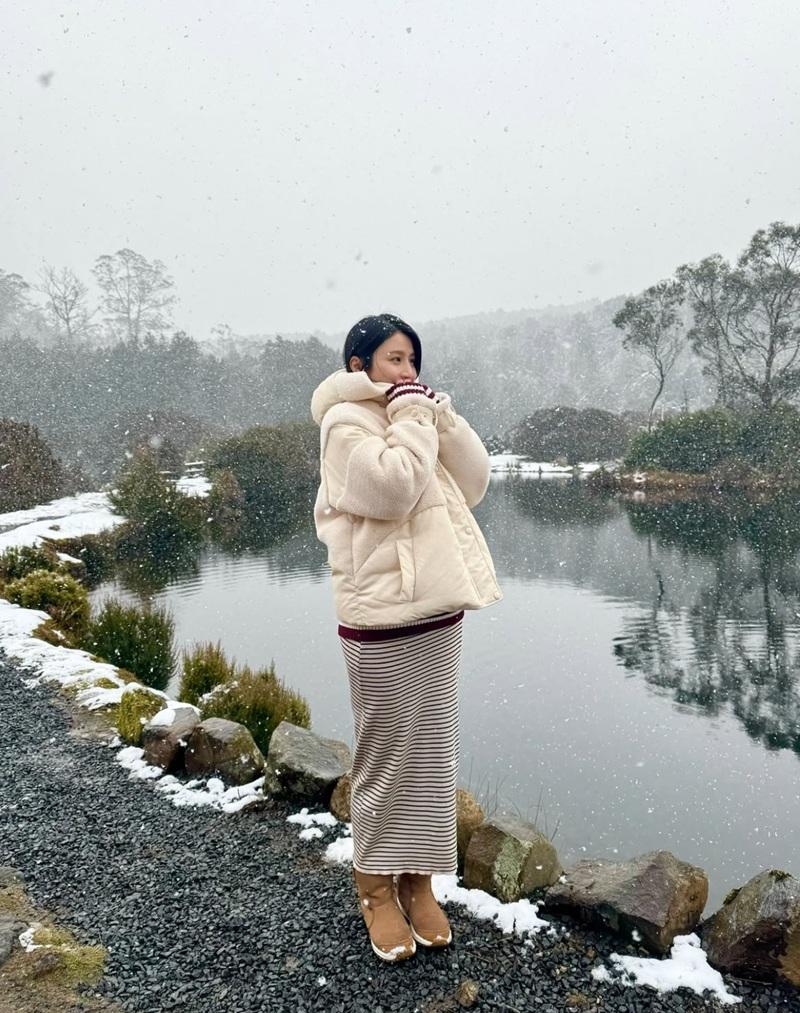 點知去澳洲探親睇到雪。