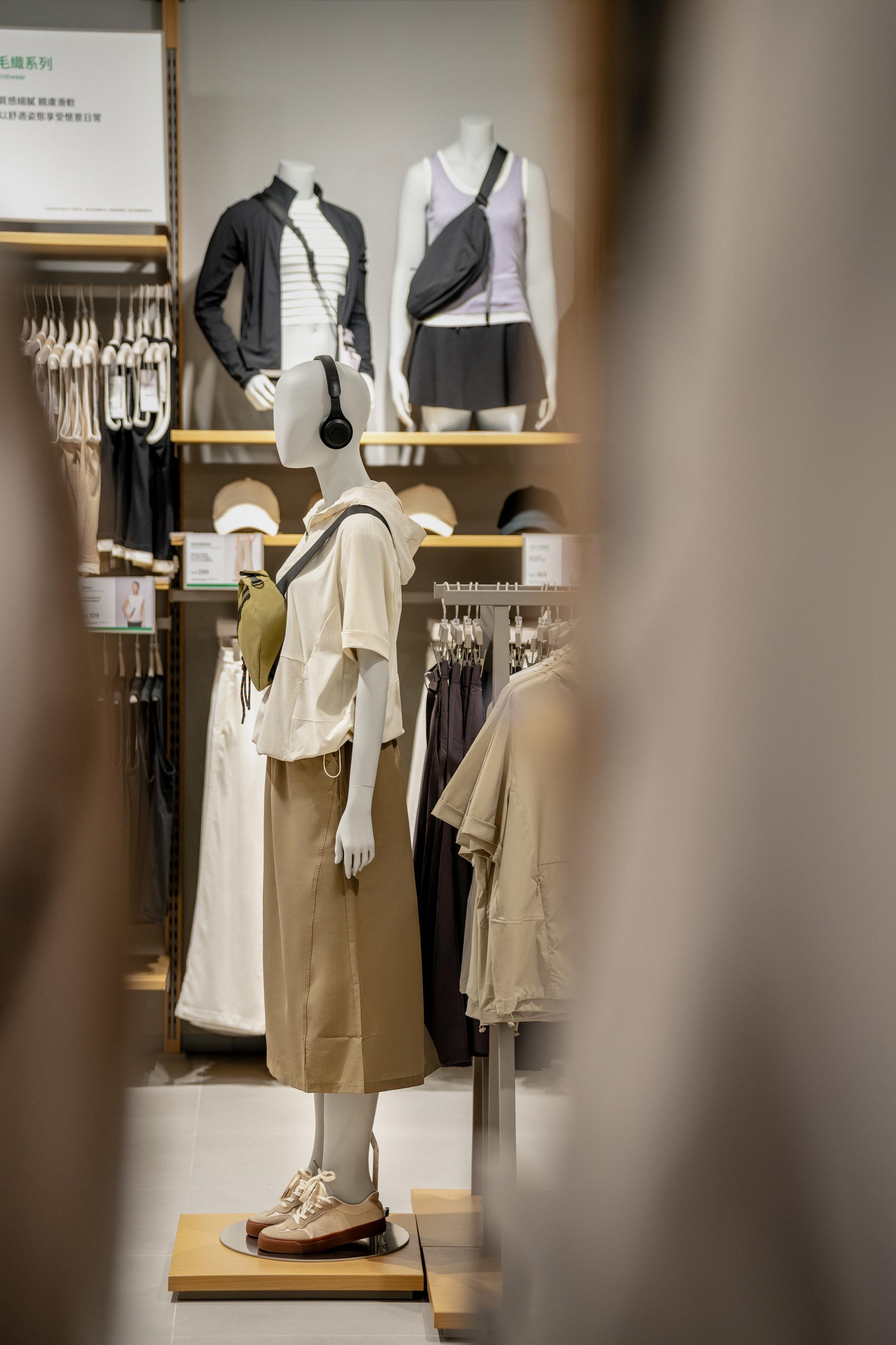 BENLAI本來以機能性布料科技為核心,日常服飾系列設計優雅舒適兼備