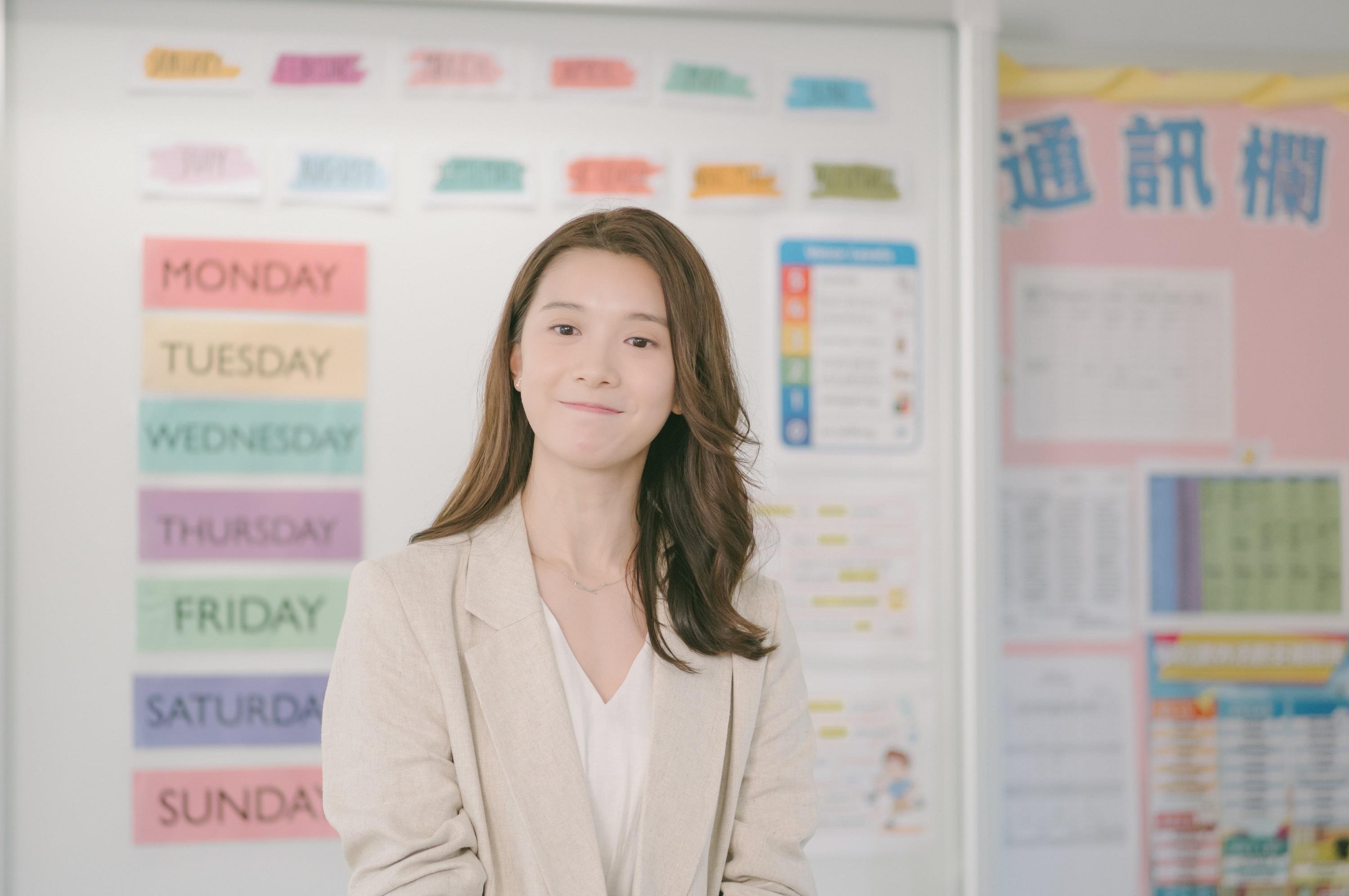 林宣妤飾演Miss伊。(《社畜再培訓先導計劃》劇照)