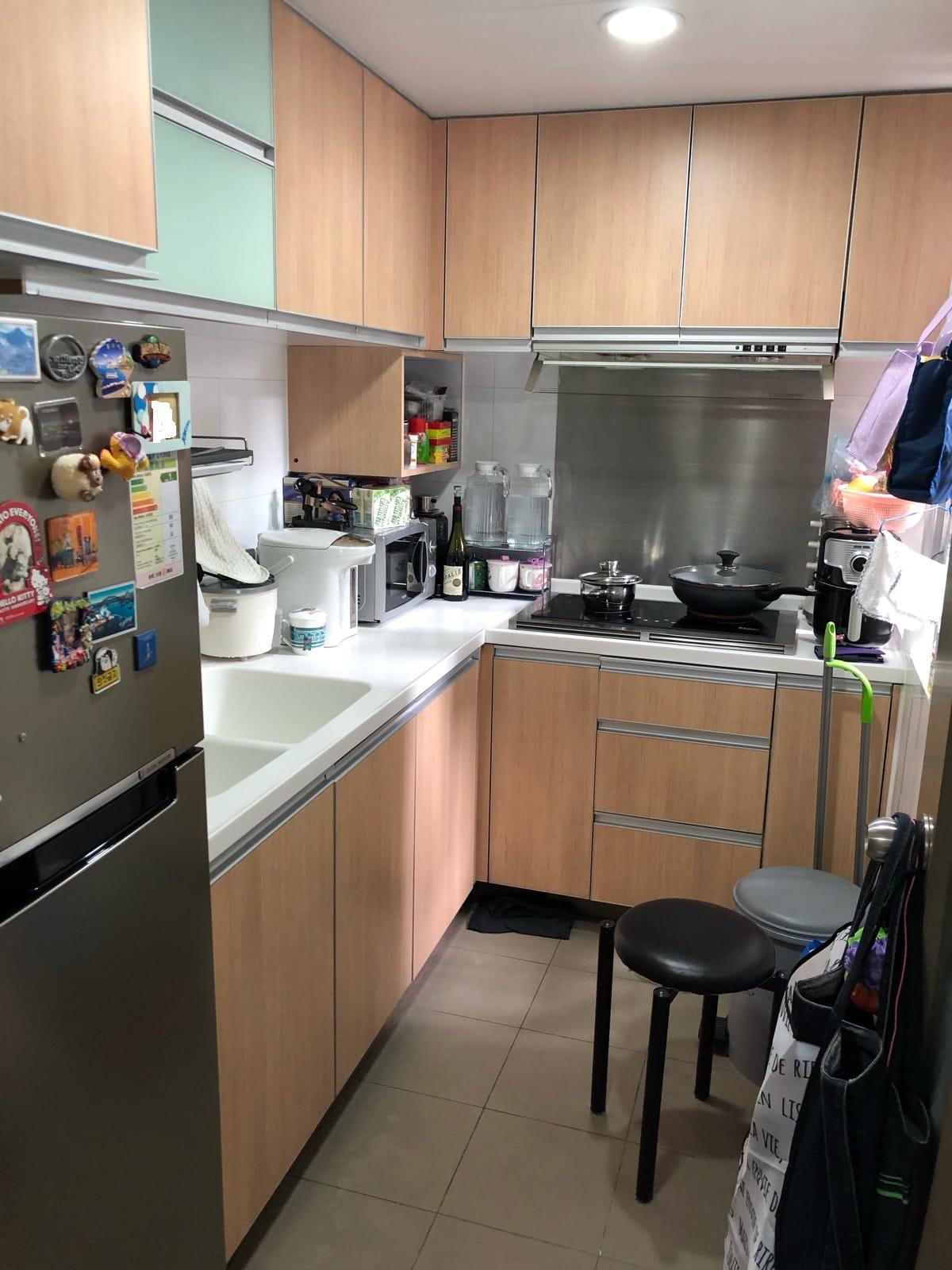 荃翠濤閣套三房單位裝修企理,廚房配套亦新淨。(代理提供)