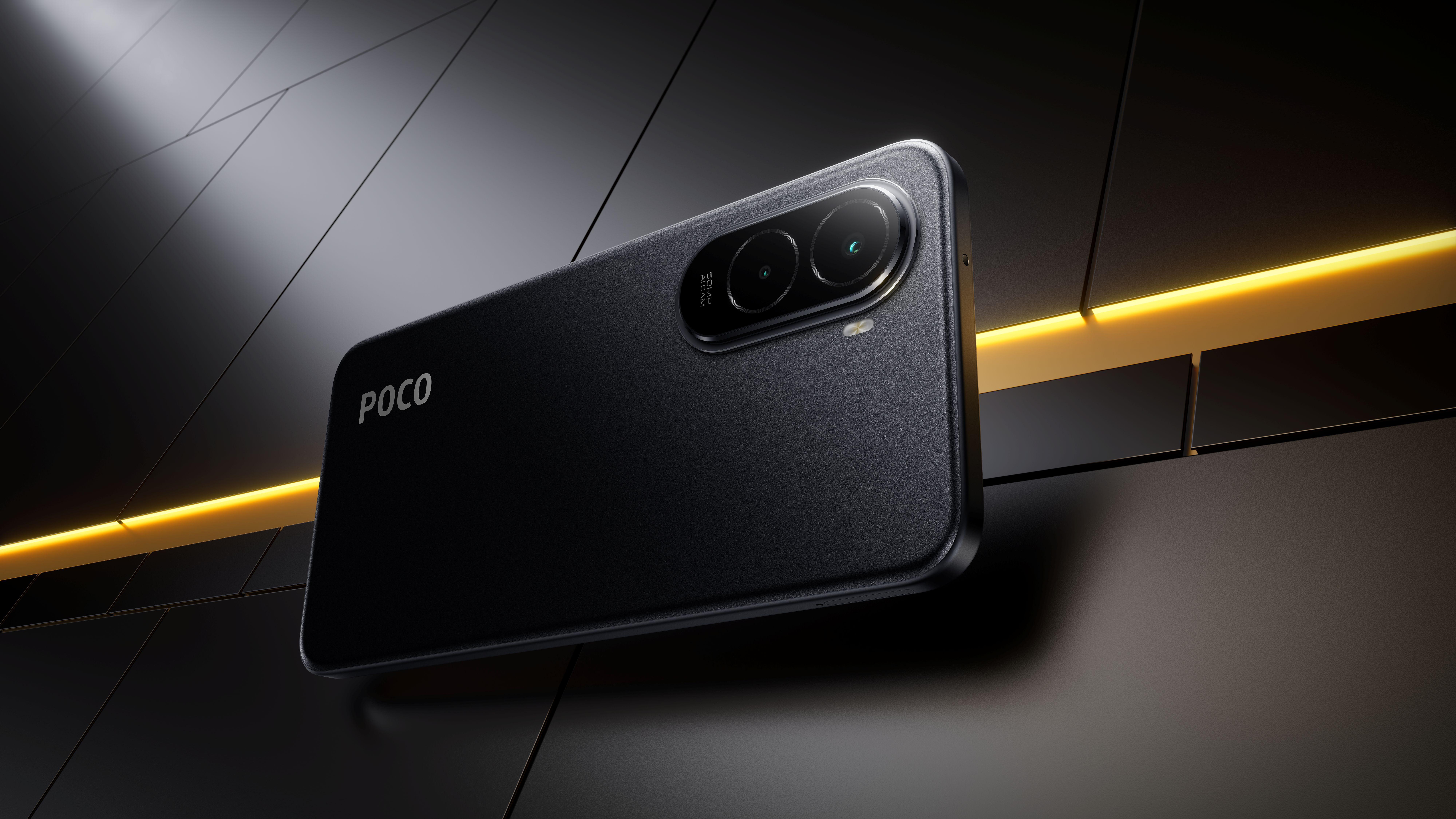 POCO M7黑色最為低調。